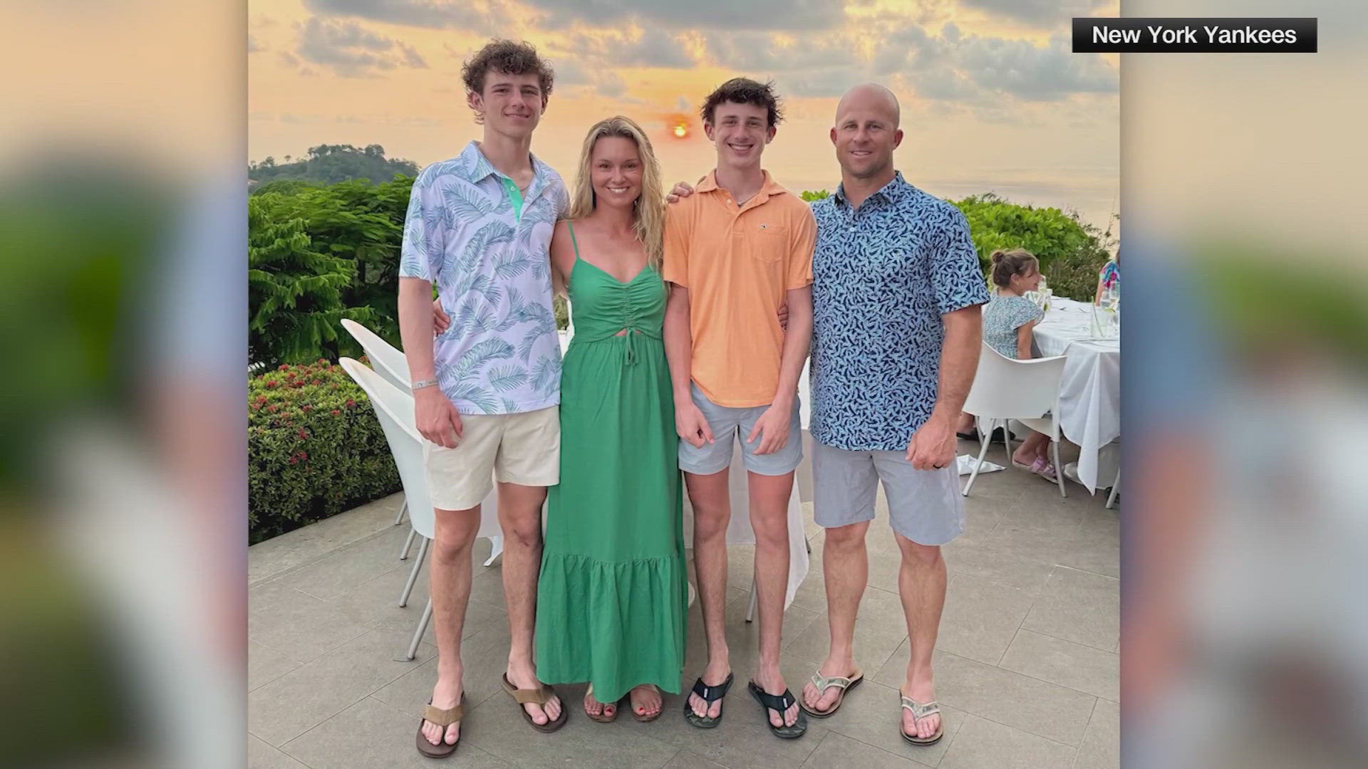 Brett and Jessica Gardner said their 14-year-old son died in his sleep on Friday while on vacation, after 'falling ill' along with several other family members.