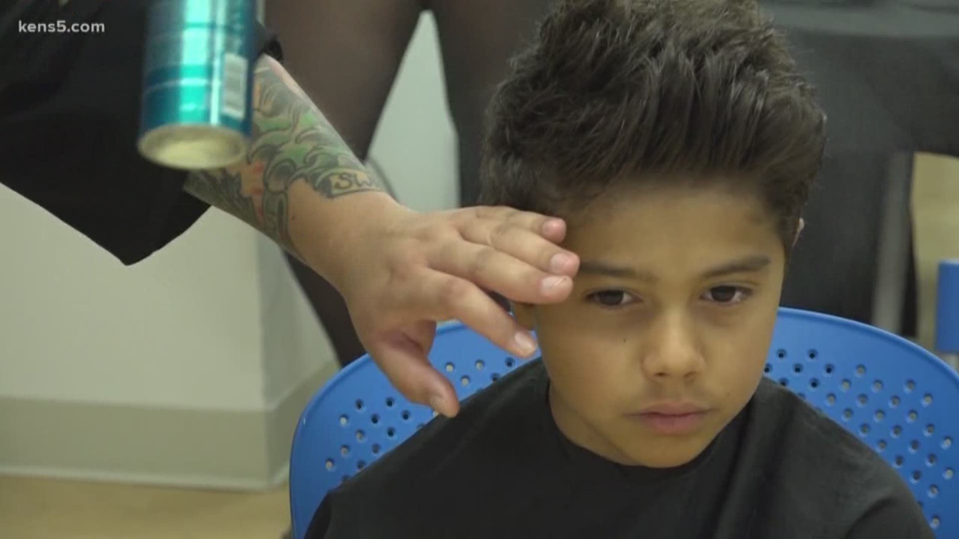 The Children's Hospital of San Antonio partnered with Kidd's Kids and Toni & Guy to provide young patients with some positive memories and a sense of empowerment.