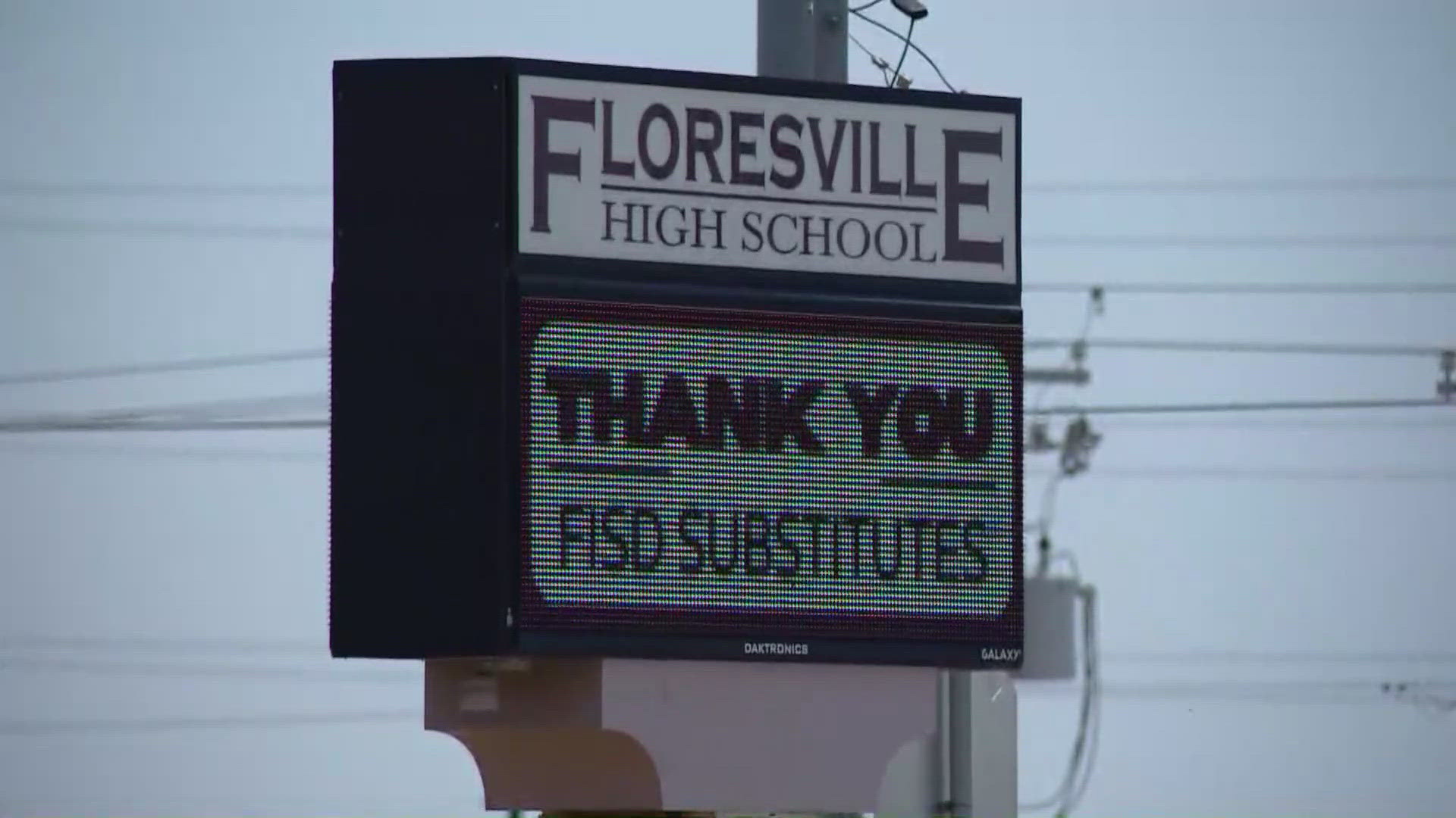 The district says that students will be dismissed as regularly scheduled. 