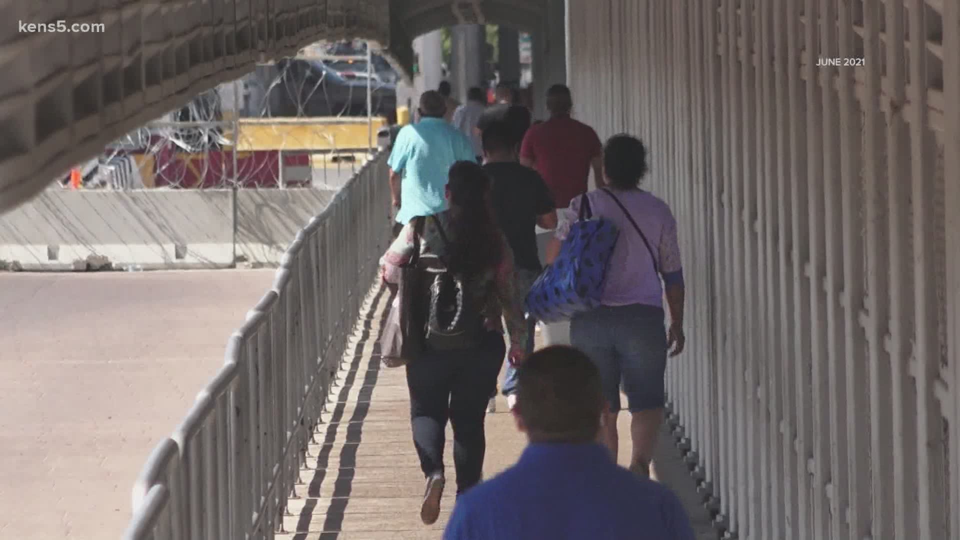 Crossing the U.S. - Mexico Border by Land