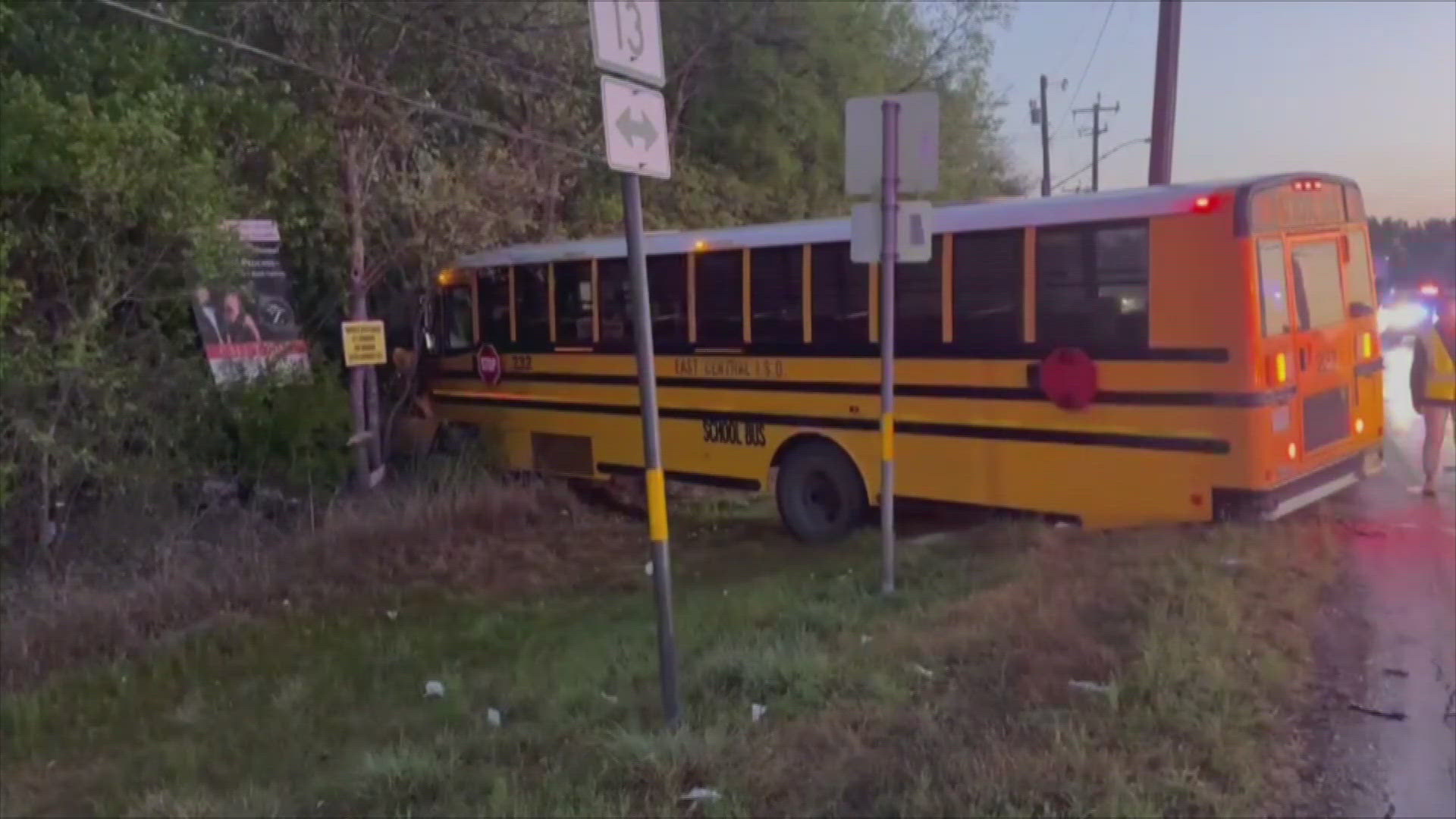 East Central ISD bus crash: No students on board | kens5.com