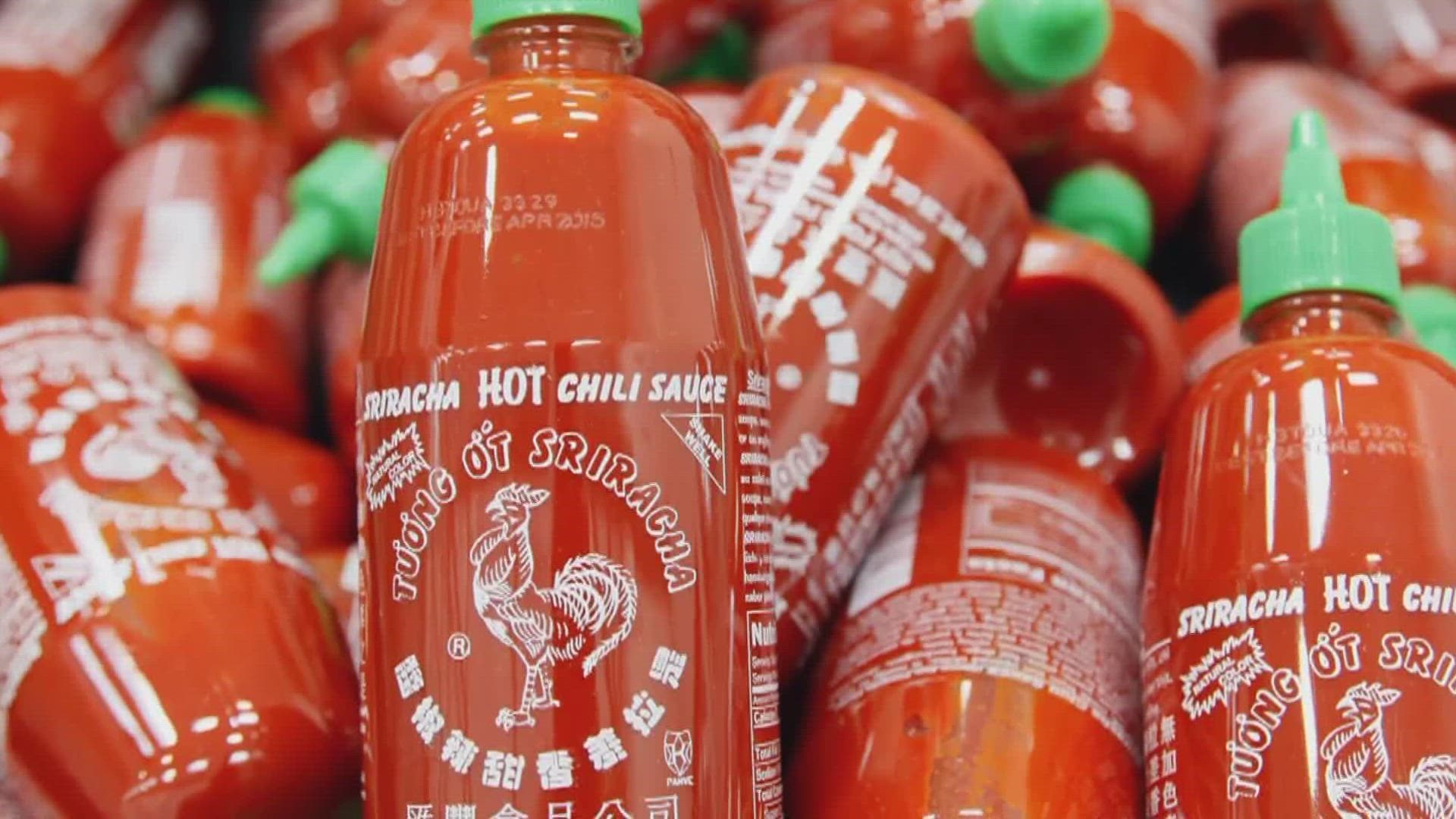 The company says there's a shortage of chili peppers that's affecting distribution.