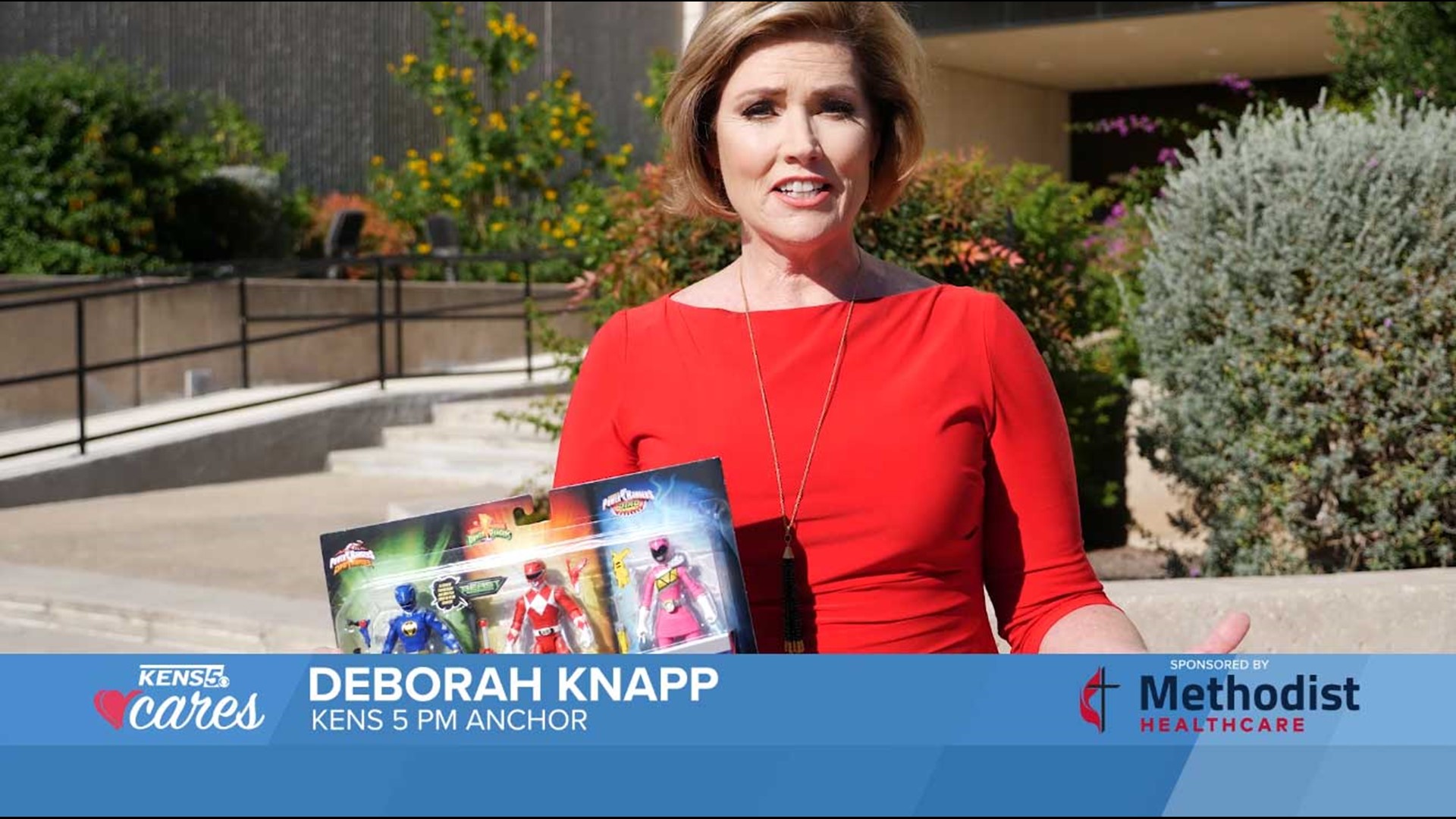 KENS 5's Deborah Knapp says her son's favorite toys were the Power Rangers! You can help create lasting memories for children in need this holiday season.