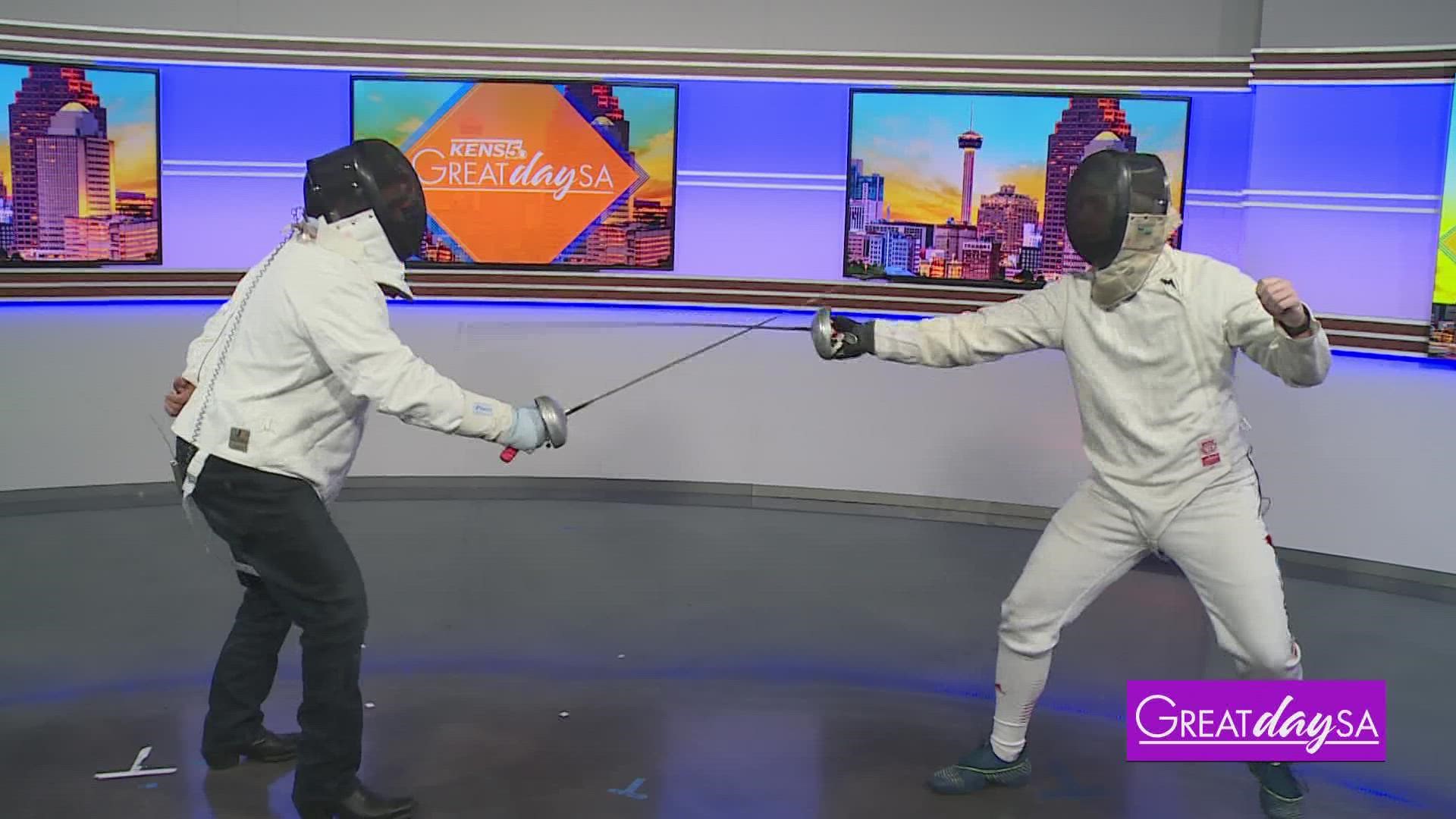 Jake Thayer with Olympia Fencing Club shares some fencing pointers.