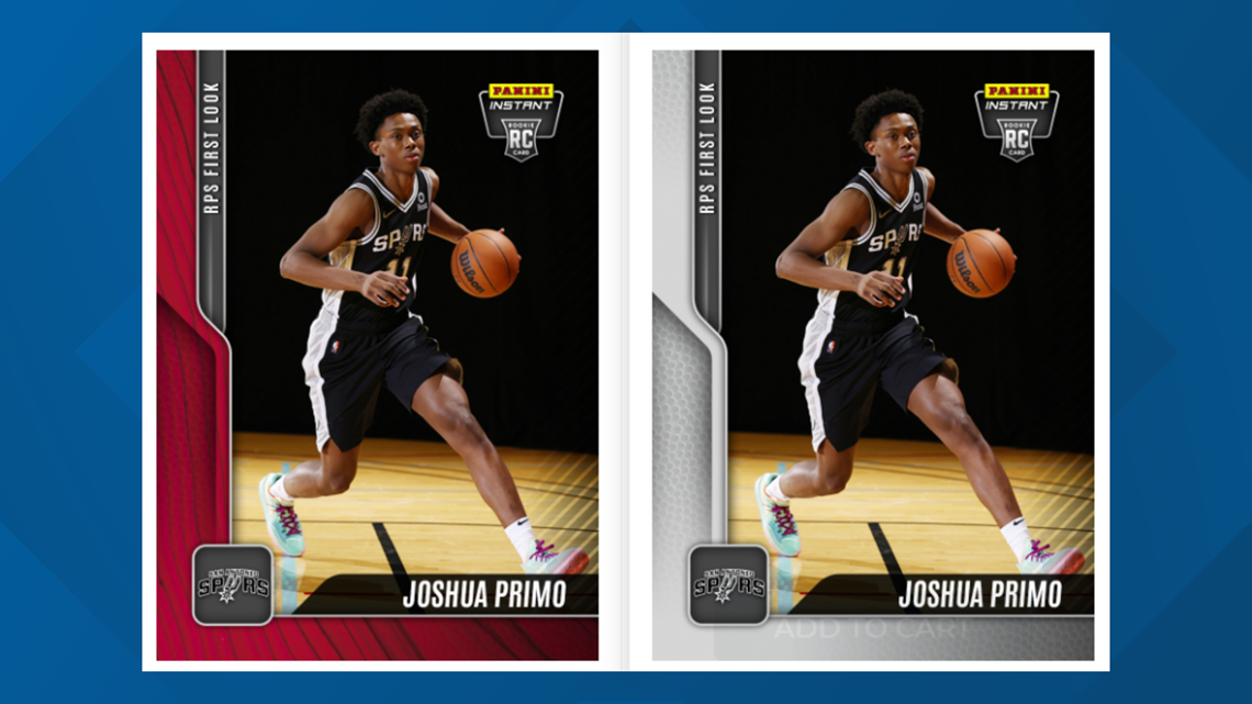 2021-22 Bronze Joshua Primo Rookie San Antonio Spurs #29 Parallel