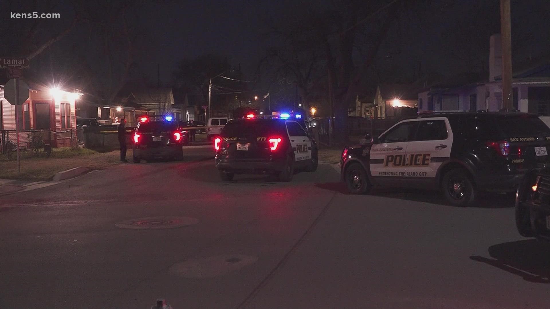 The victim is believed to be in his 50s and the suspect is in his 20s. The shooting happened just after 11:30 p.m. in the 900 block of Lamar Street, south of I-35.