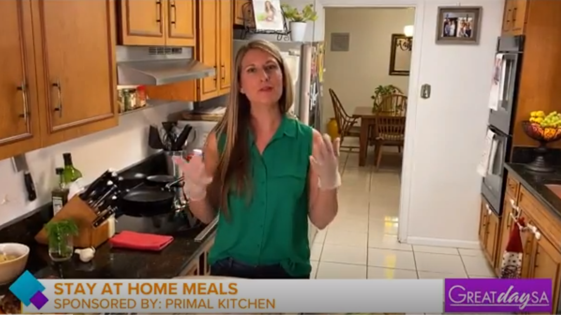 Shannon Garcia shows us a simple meal from home