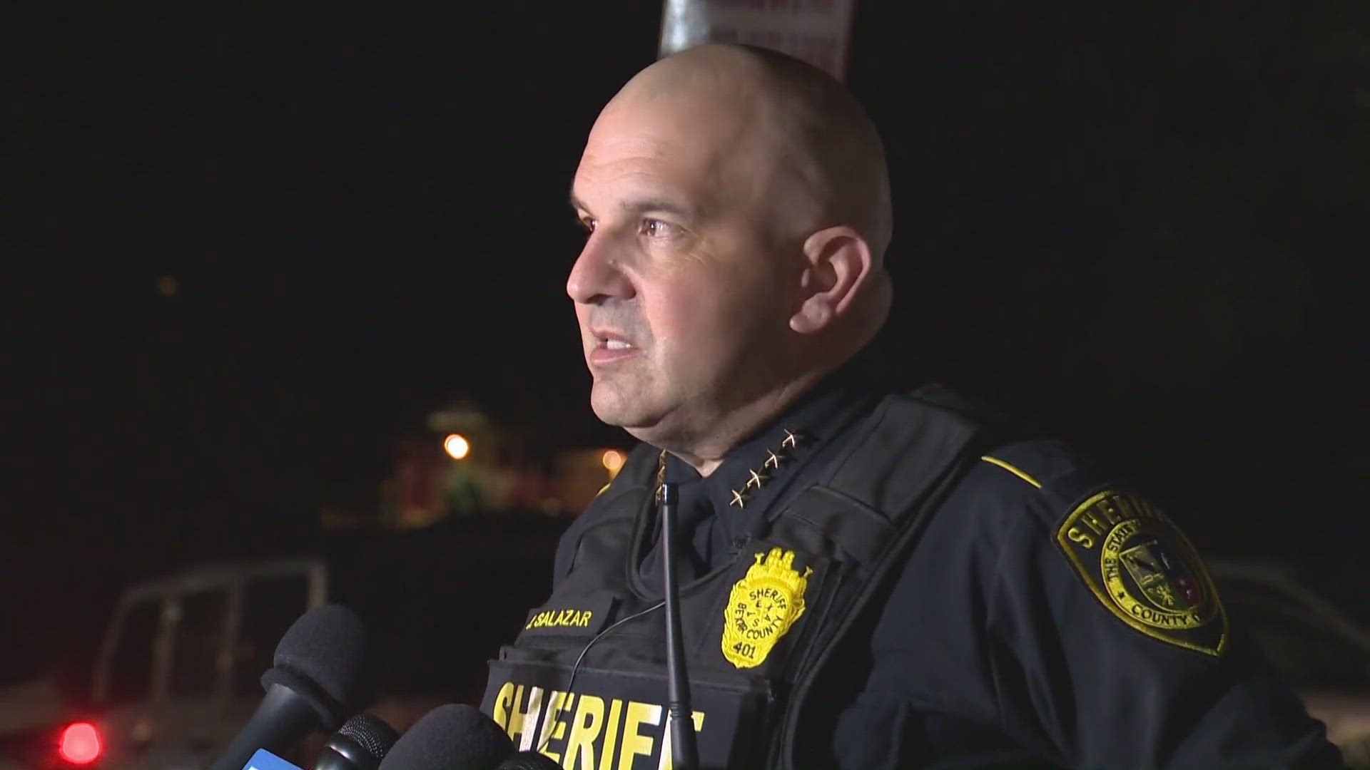 Sheriff Javier Salazar is asking residents to be patient as they slowly allow them to return back to the area.