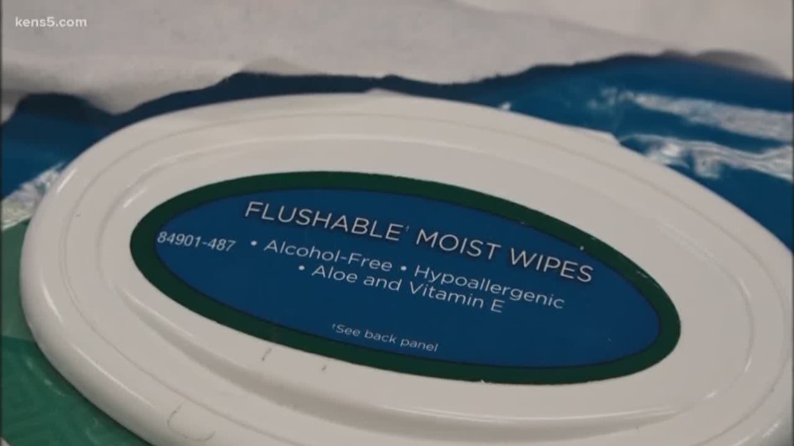 How much damage do 'flushable' wet wipes cause?