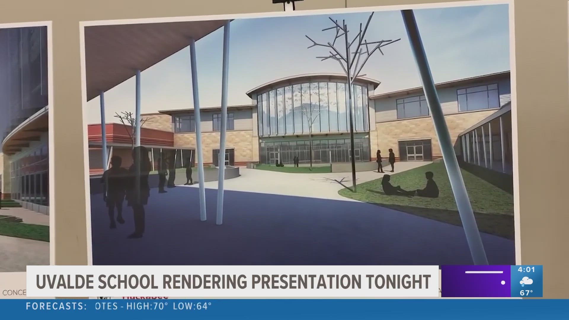 The two-story school will be home to 2nd, 3rd and 4th graders.