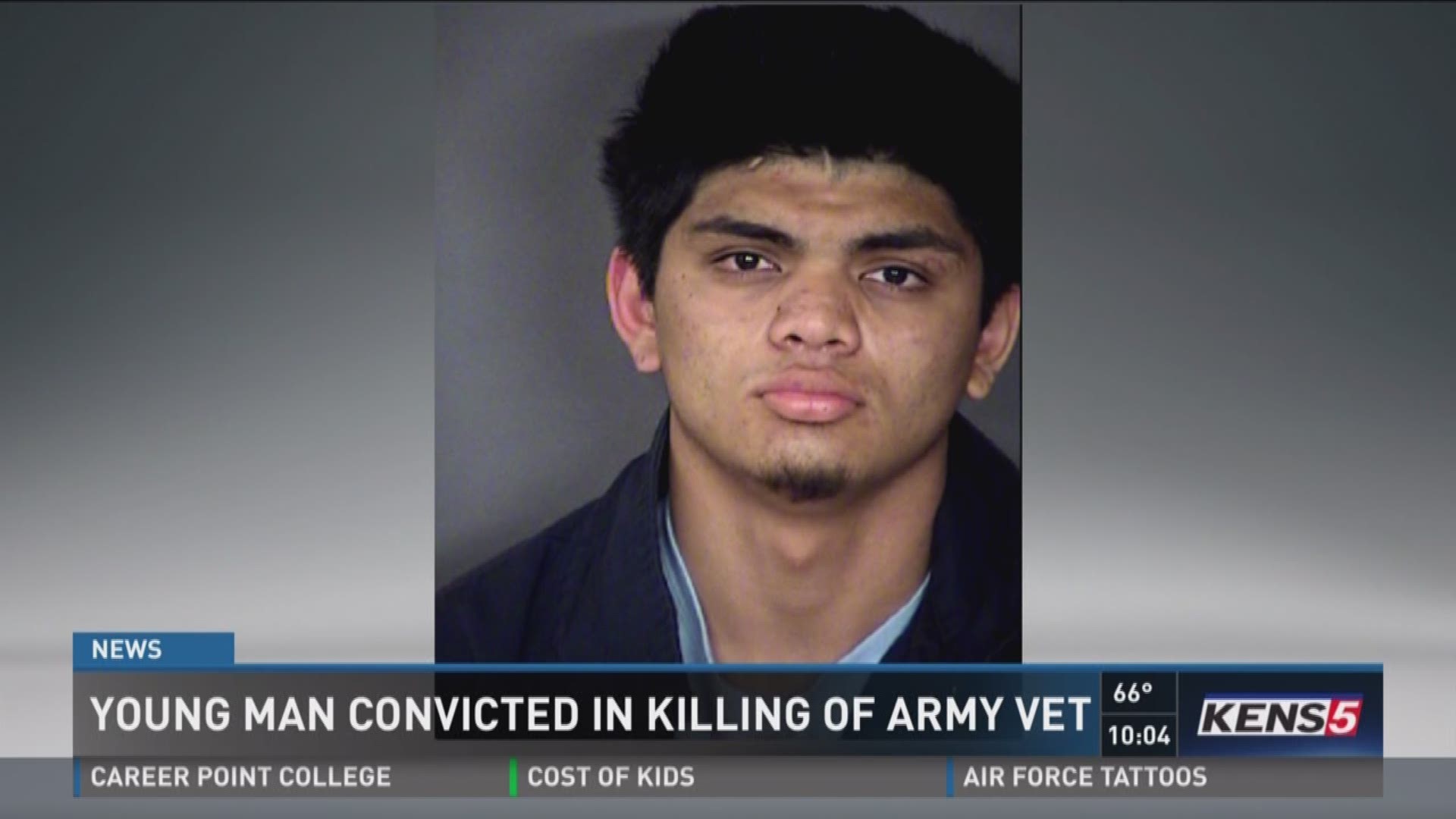 Young man convicted of killing Army vet