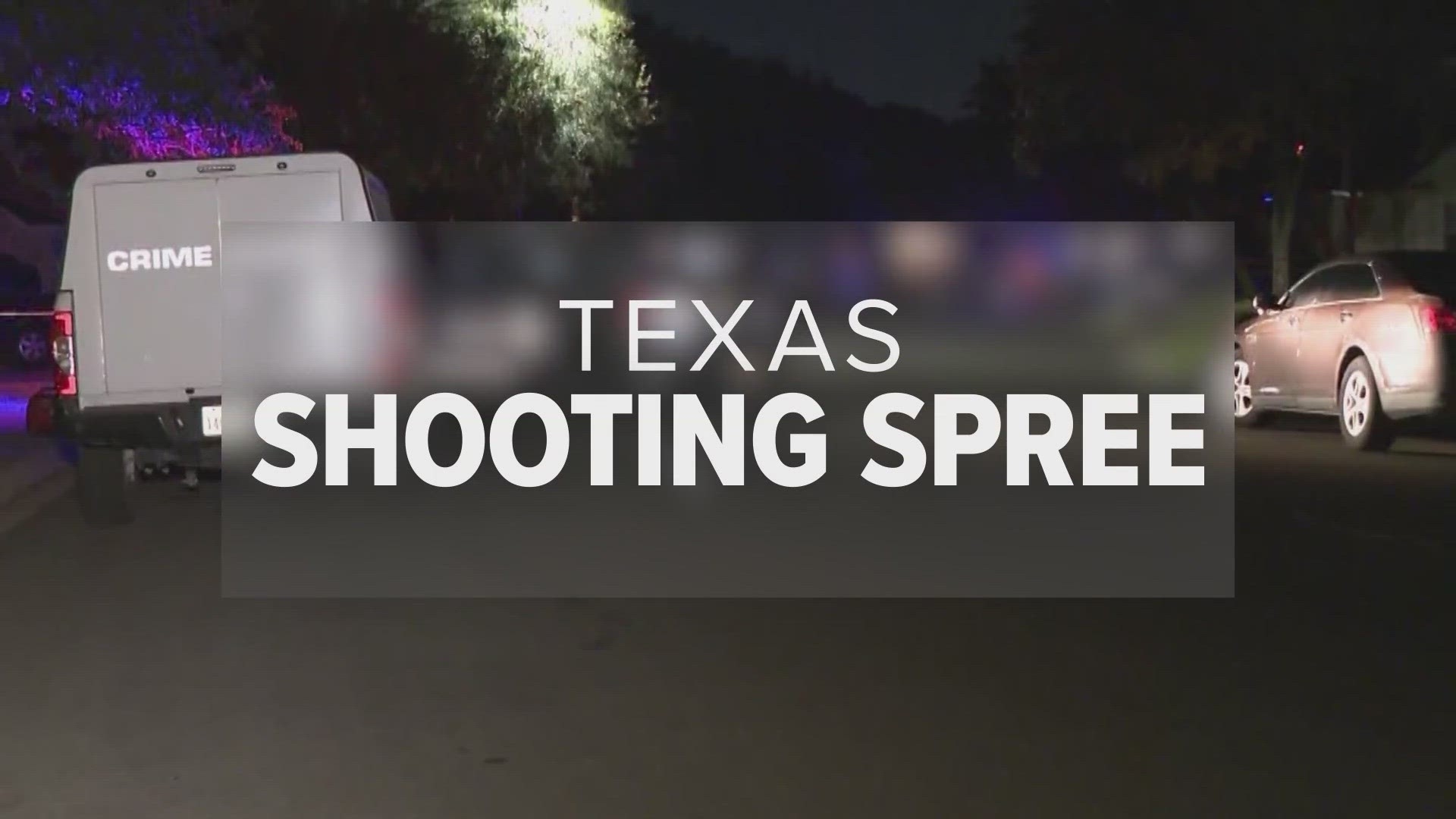 Breakdown of timeline in shooting spree between San Antonio and Austin