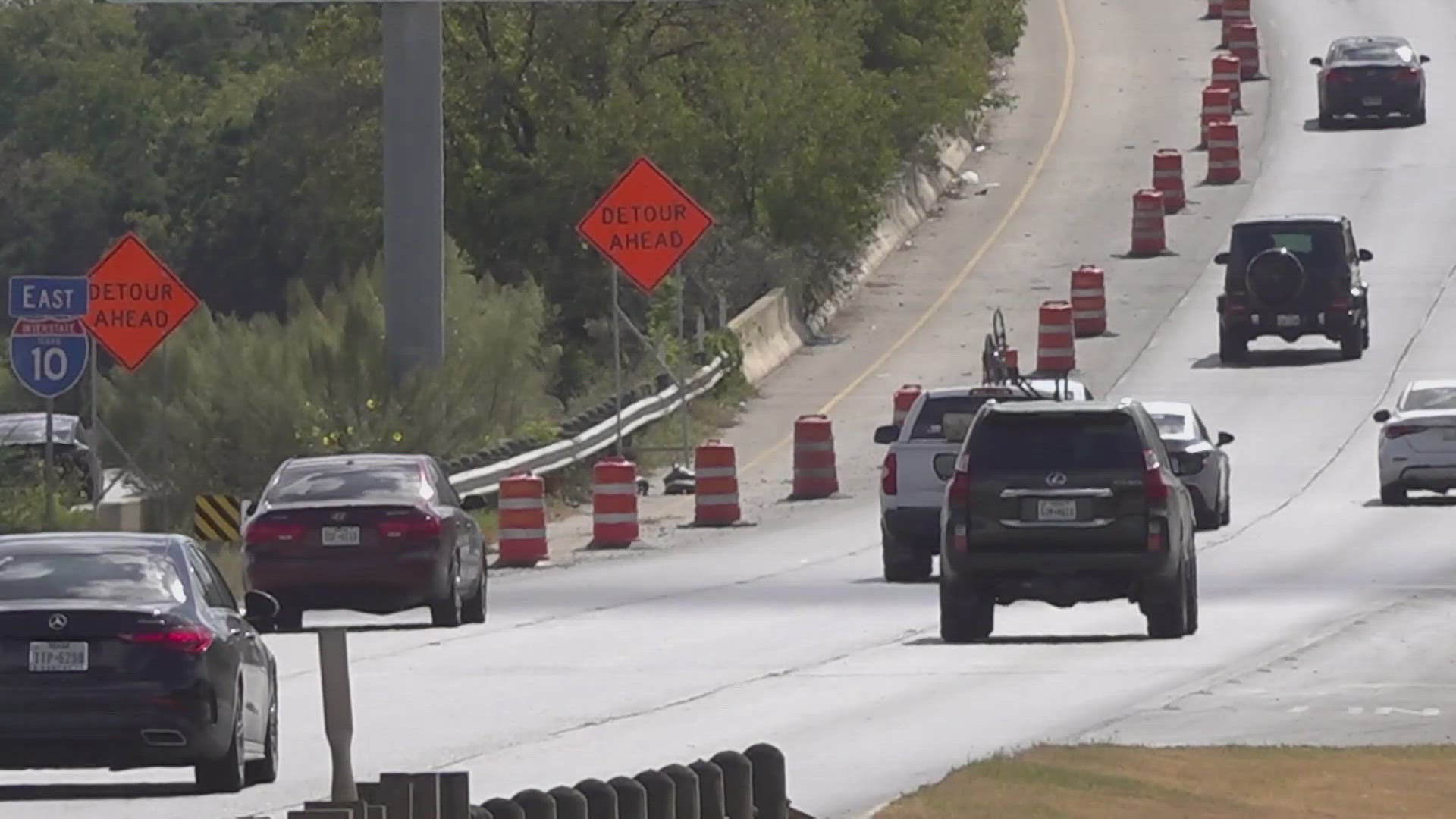 Drivers are sharing their concerns over lane closures on San Antonio highways and questions when they will open back up.