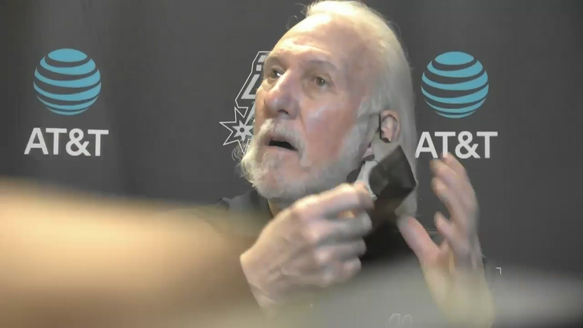 "He made shots, made good decisions, busted his butt on defense, did good work," Pop said of Walker. He told the team that they have room to improve, in a good way.