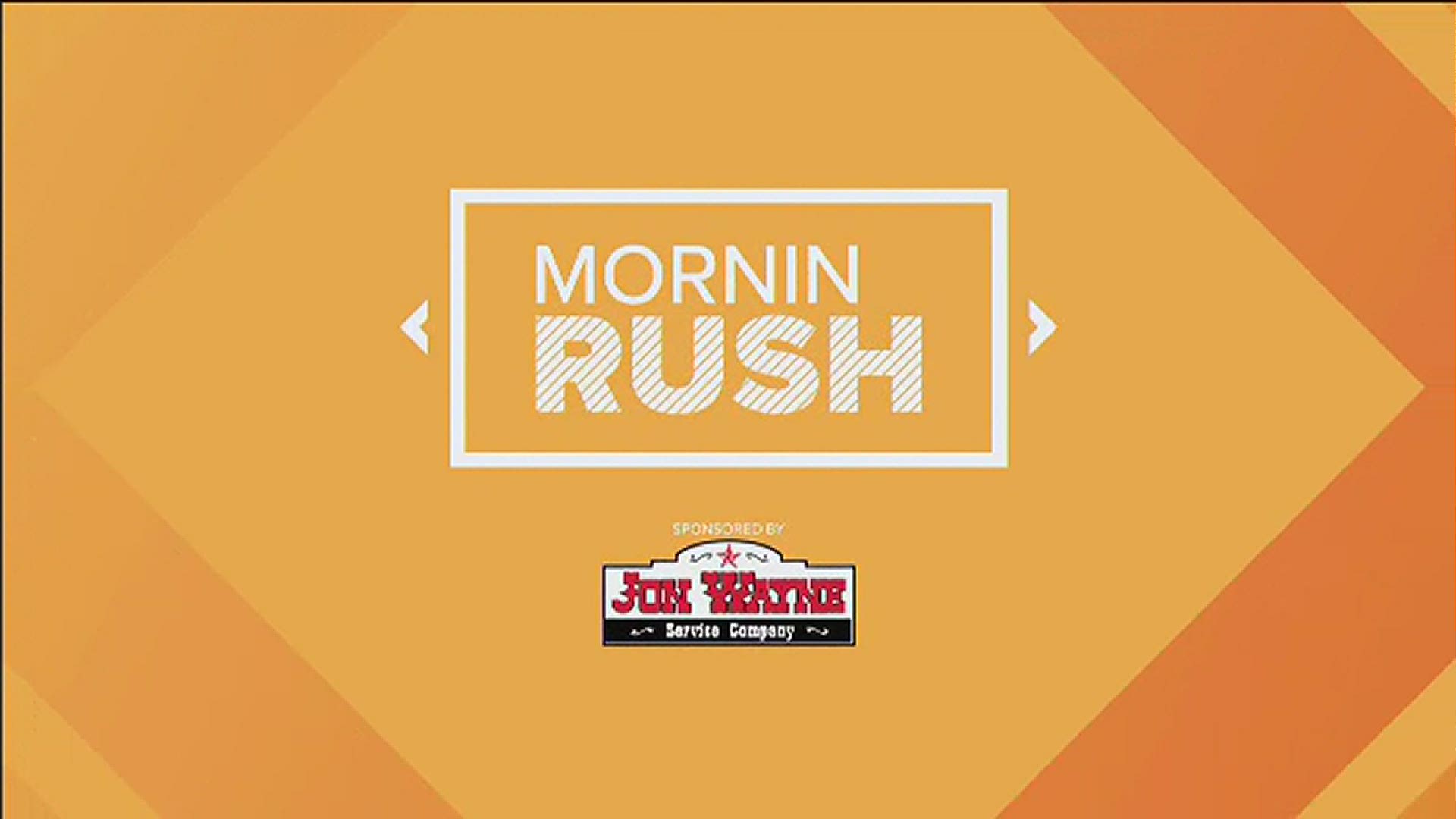 In today's Morning Rush, we're getting you caught up on everything you need to know before heading out the door.