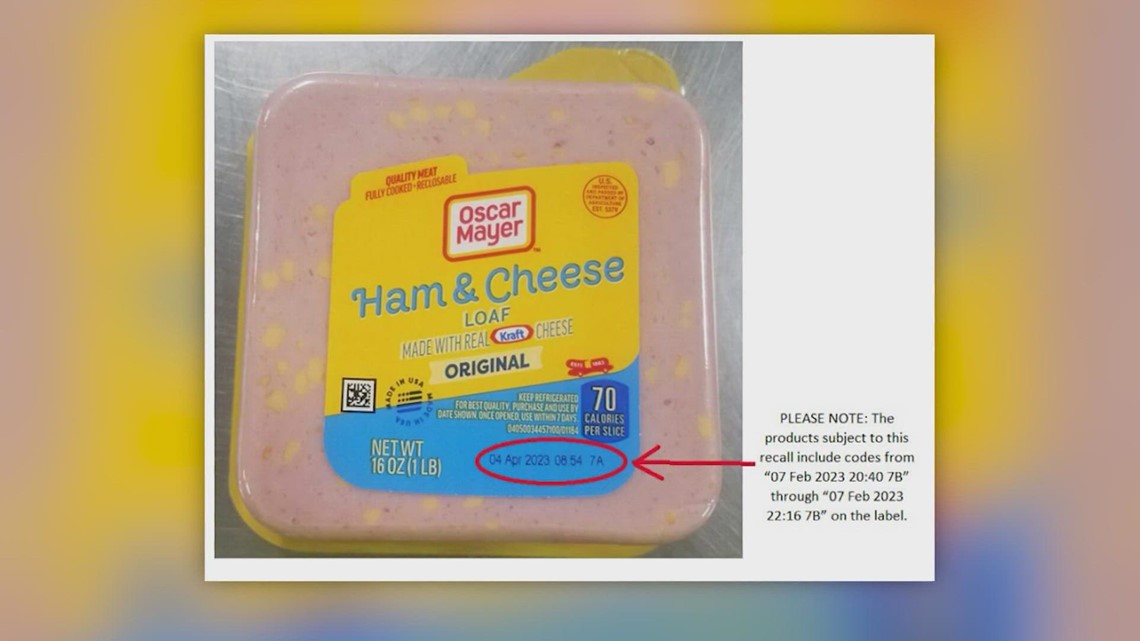 Recall issued for Oscar Mayer deli meat