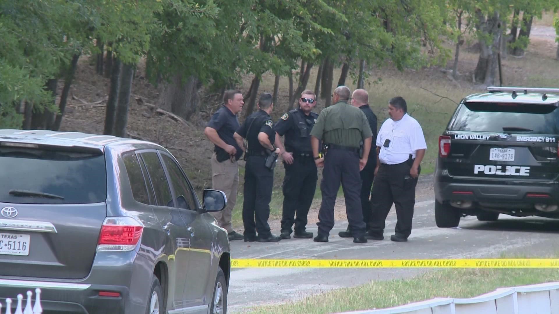 The man was found laying in the road near a car around 10:30 a.m. at Grass Hill Drive at Samaritan Drive.