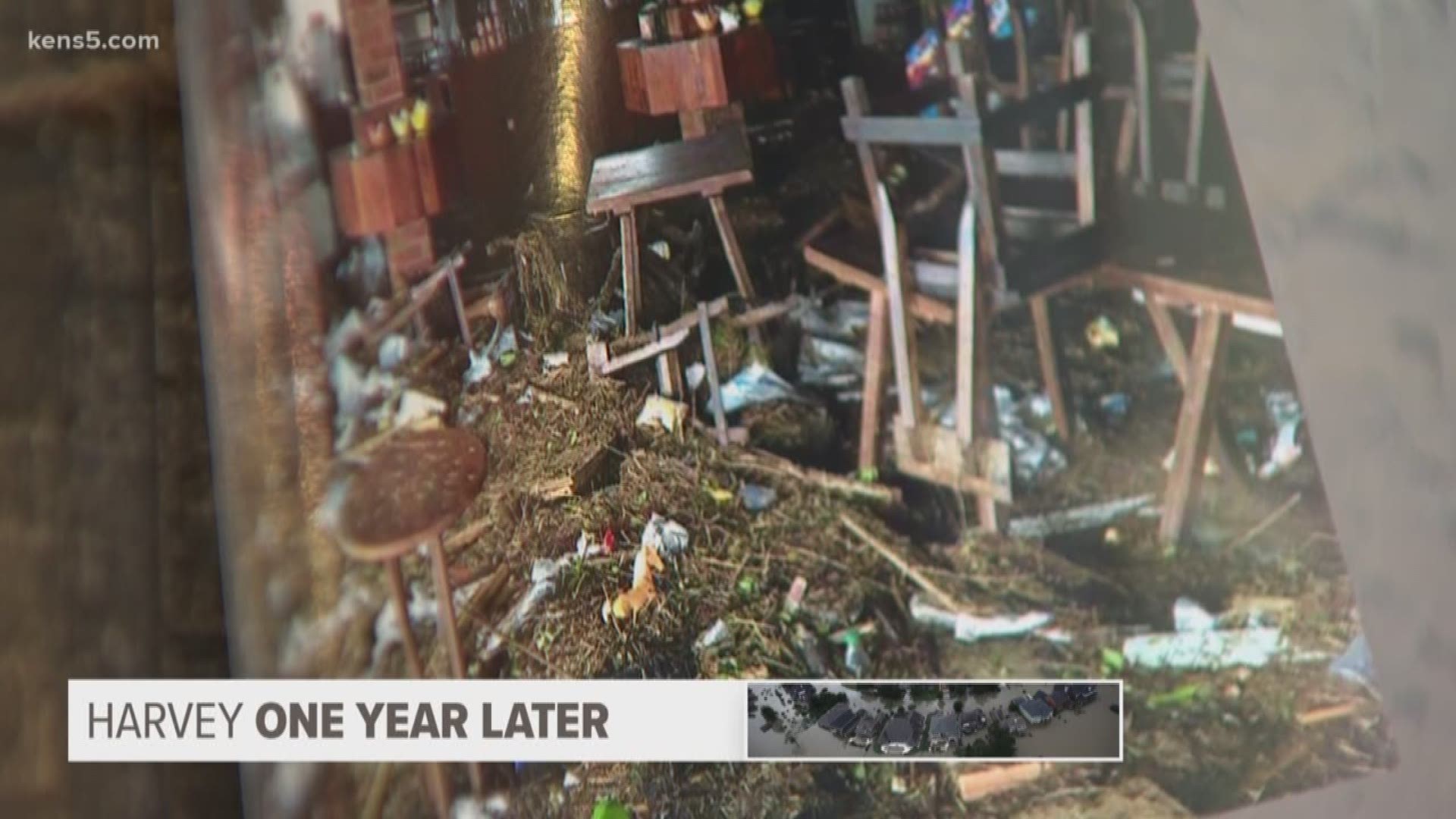 Port Aransas is rebuilding one year after Hurricane Harvey.