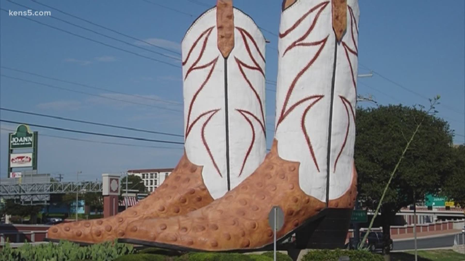 Iconic North Star Mall boots celebrating 40 years