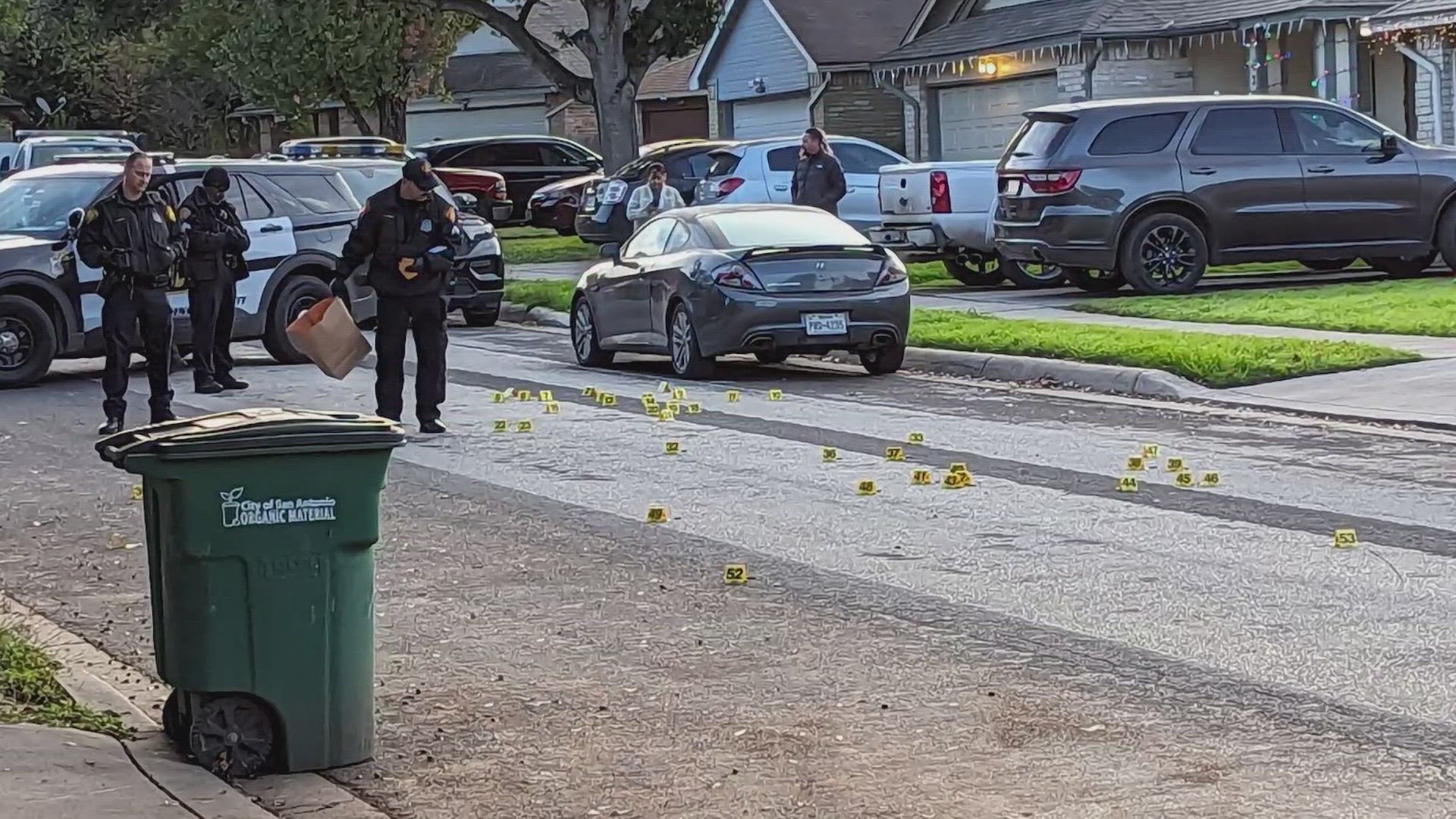 "57 shots in front of this house and it was the wrong house the first time," one neighbor said.