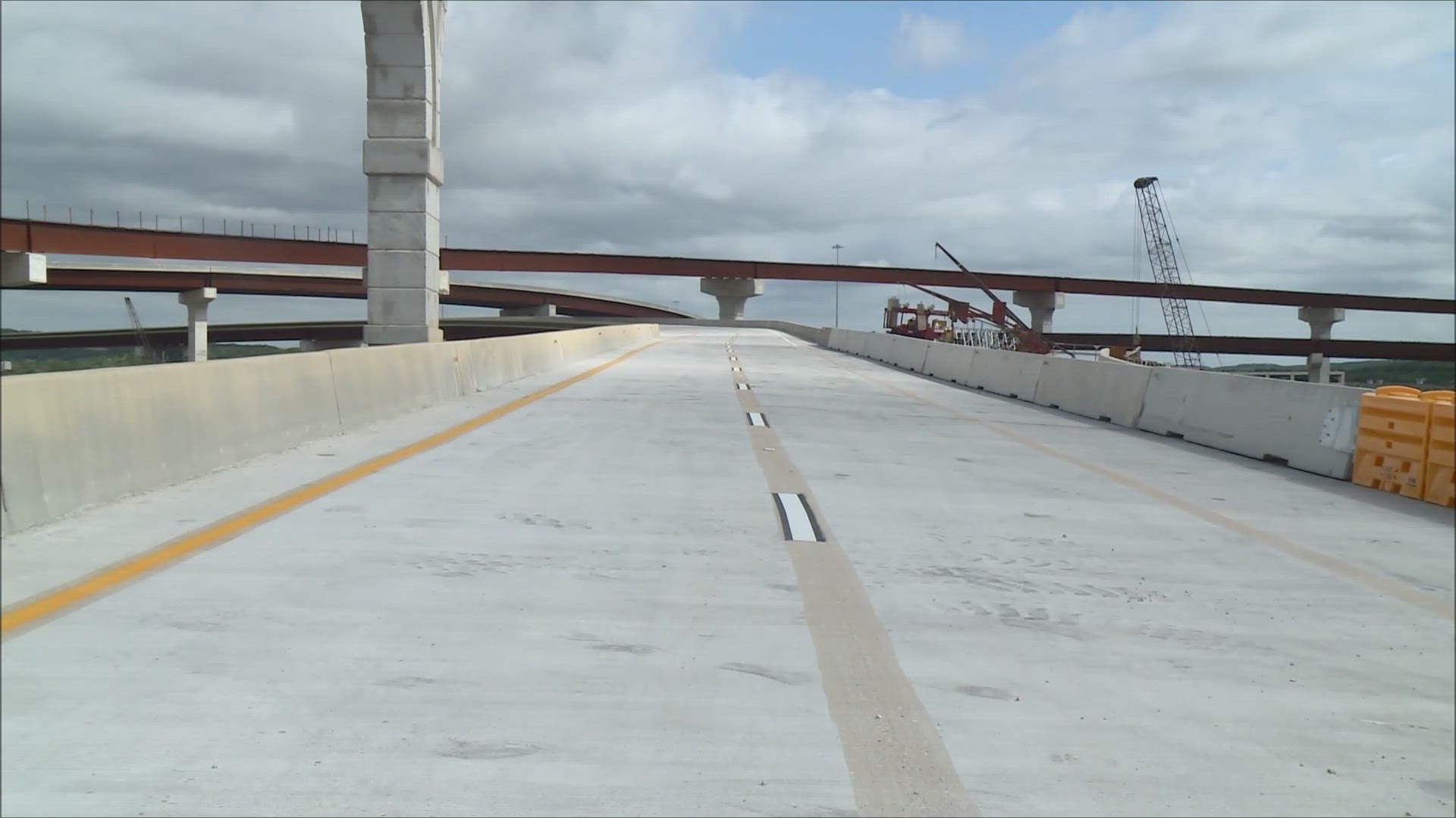 This is the second ramp to open on the Loop 1604 north expansion project.