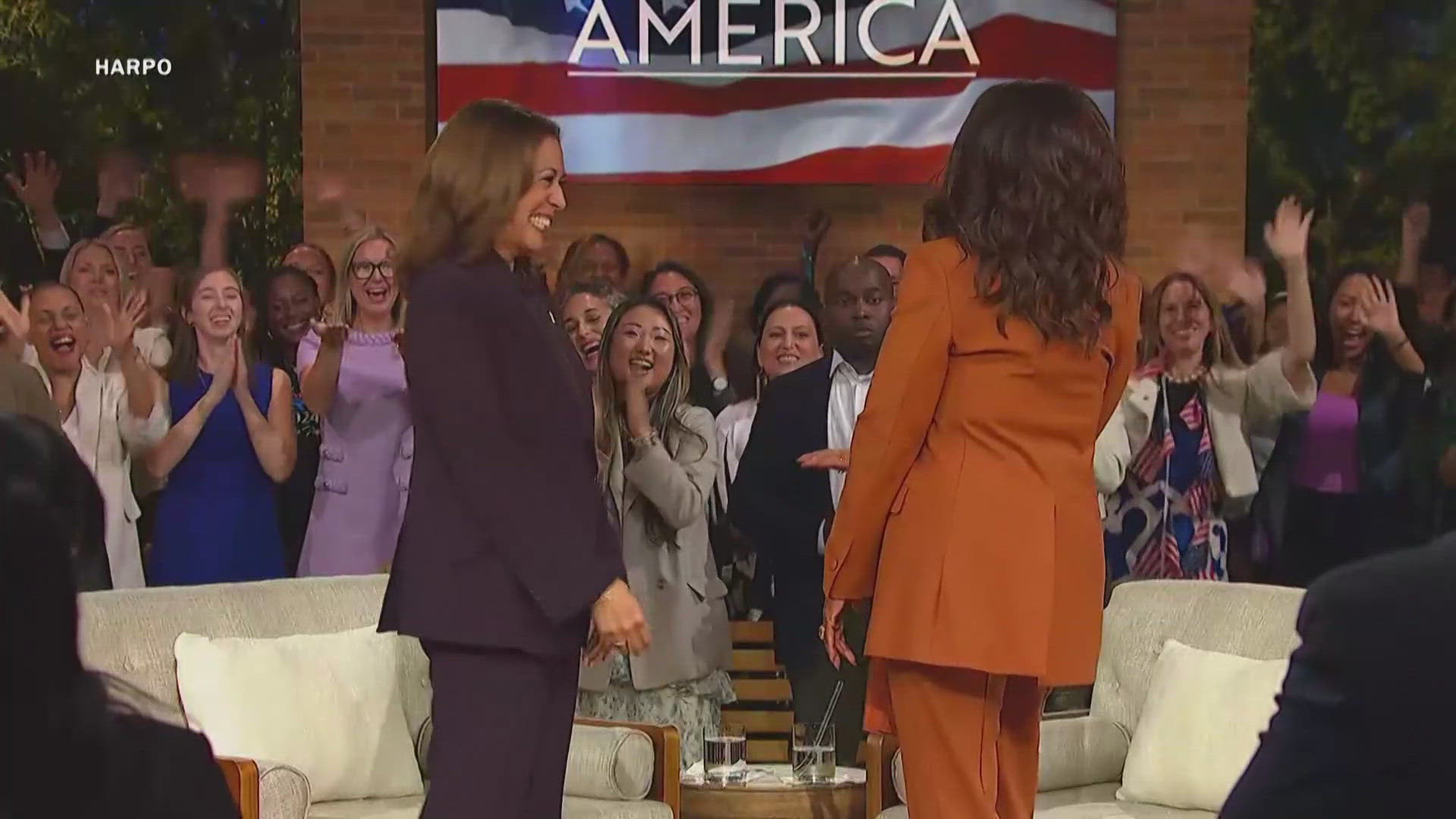 Kamala Harris met with Oprah Winfrey.