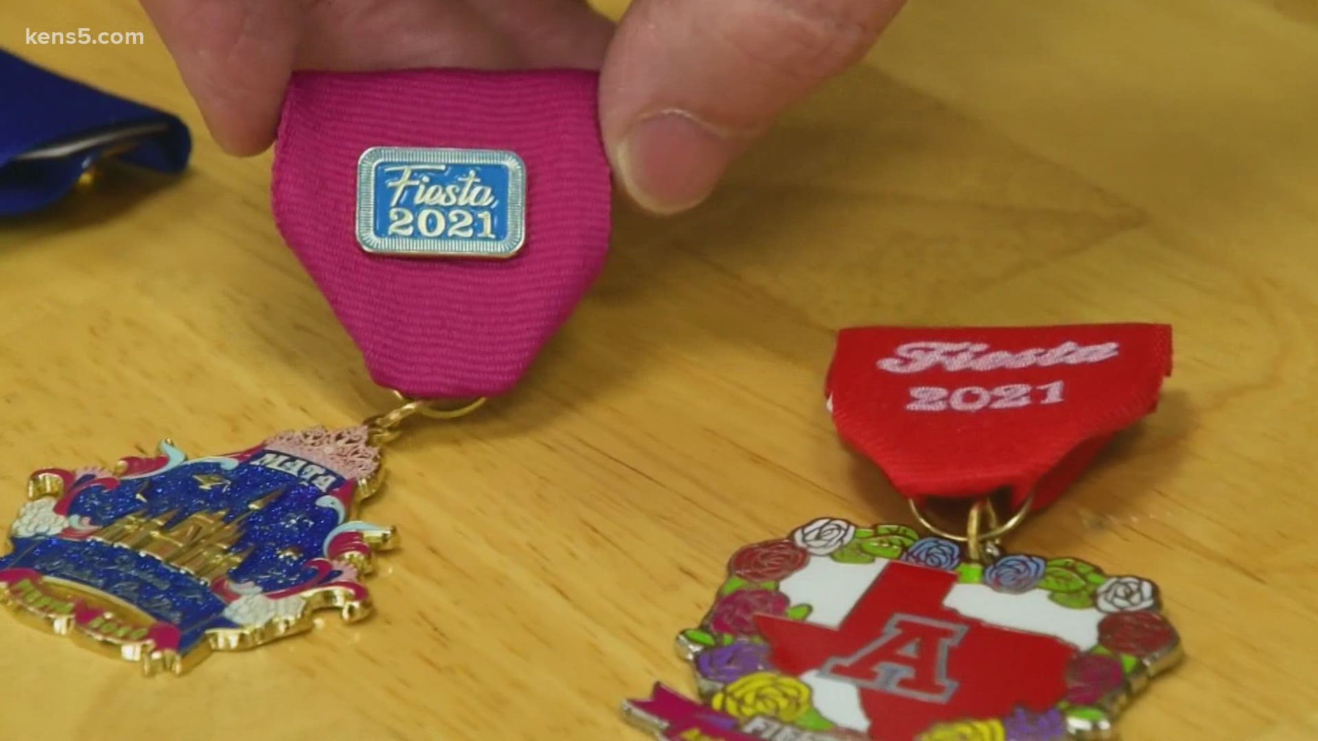 "It might be kind of an interesting time for collectors. I know, I'm not making as many," one Fiesta medal maker told KENS 5.