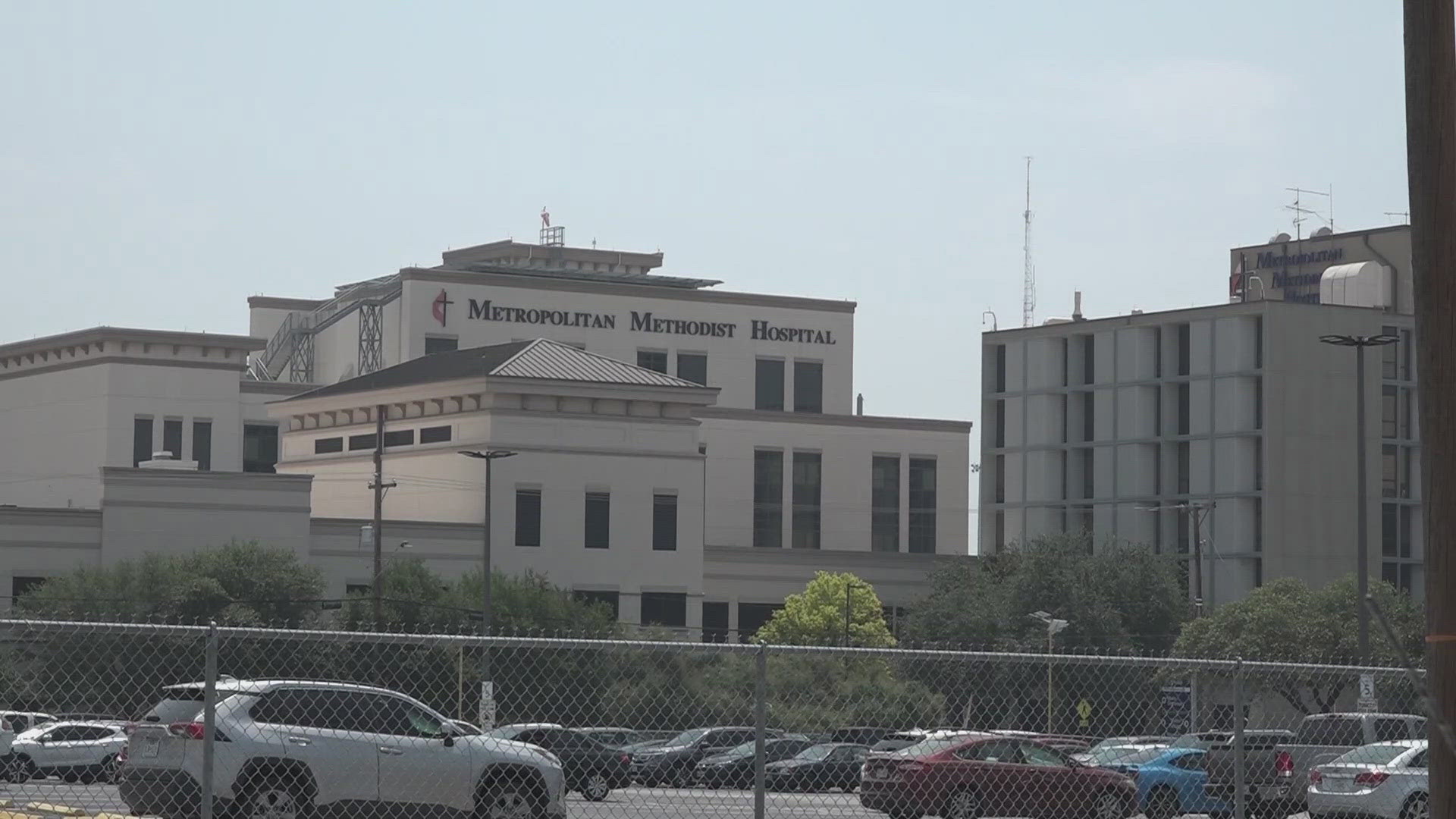 The hospital the A/C was restored this afternoon.