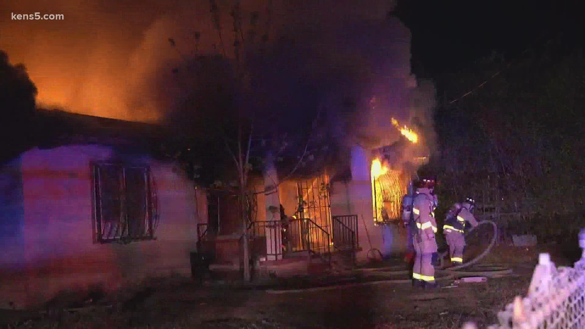 The fire commander says it's a good thing this west side home had a smoke detector.