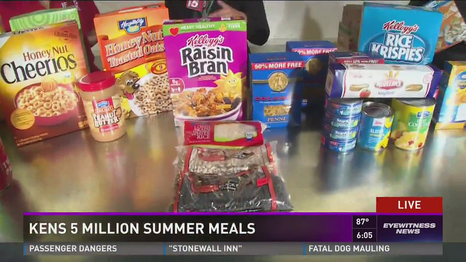 KENS 5 Million Summer Meals at 6