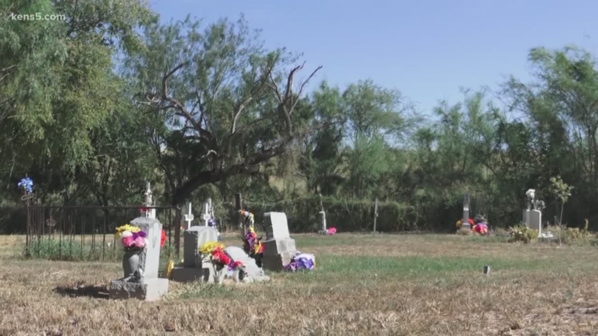 Customs and Border Protection announced last week that it awarded contracts to build 11 miles of new border wall in the Rio Grande Valley. Right next to the path of the wall is the 154-year-old Eli Jackson Cemetery.