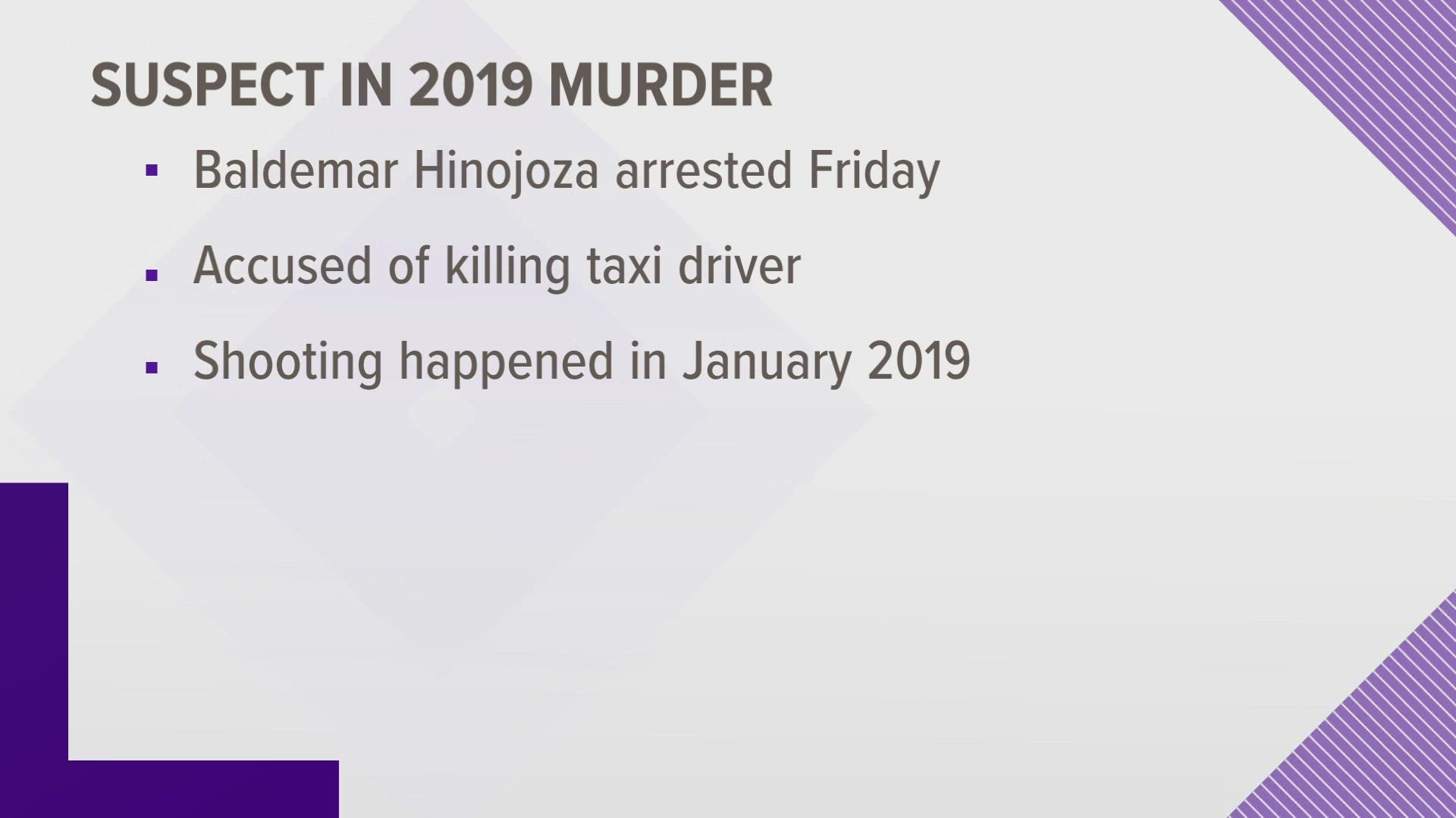 The suspect was charged in the murder of a Somali immigrant who was found shot on Jan. 17, 2019.