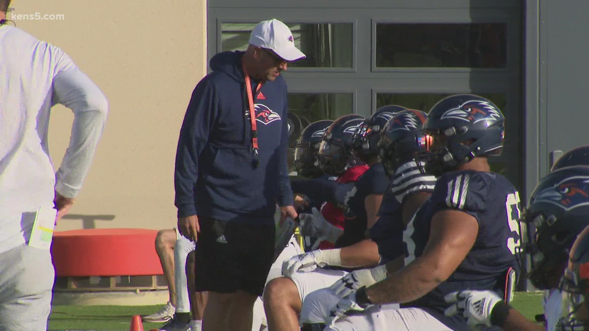 Thursday night is the culmination of spring workouts for the UTSA football team. Their annual spring game starts at 7pm.