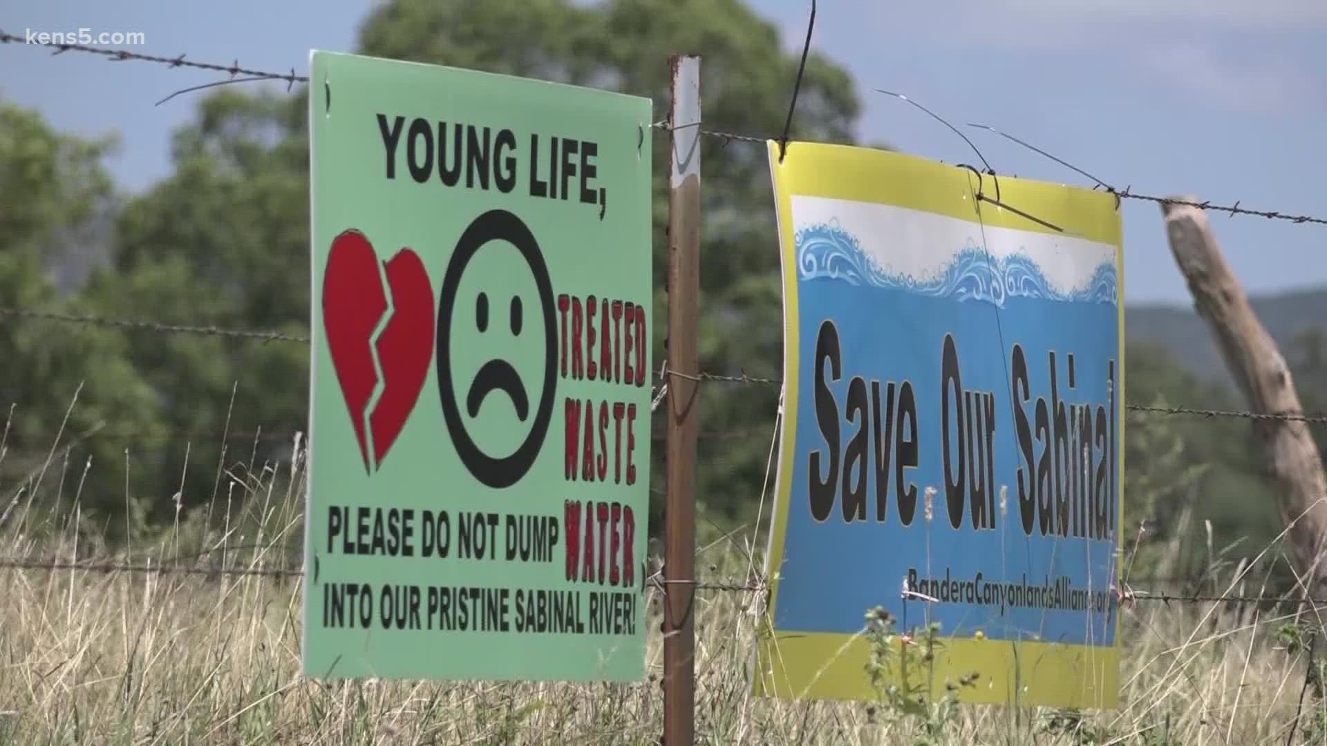 People in the Hill Country say they have fought for months to keep the pristine Sabinal River waters clean.