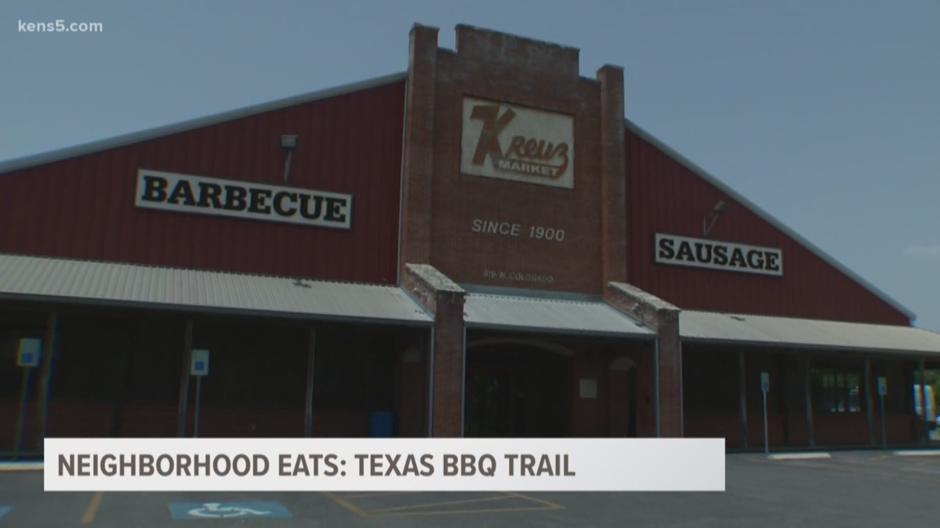 KENS 5's Marvin Hurst is trying barbecue from several Central Texas BBQ places part of the famous "Texas BBQ Trail".