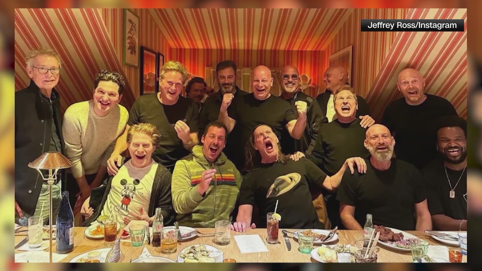 Star studded dinner to celebrate Jim Carrey's 62nd birthday