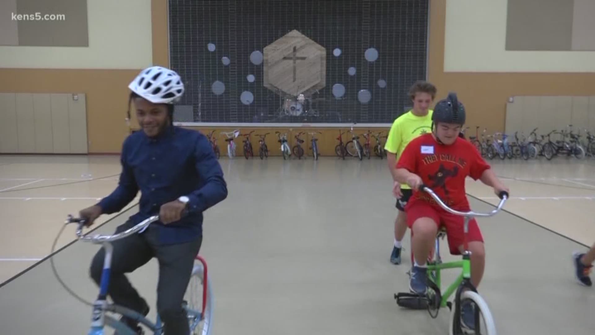 We've all heard the saying that 'it's as easy as riding a bike,' but for children with special needs, even a bicycle can present barriers. Eyewitness News reporter Jon Coker has more.