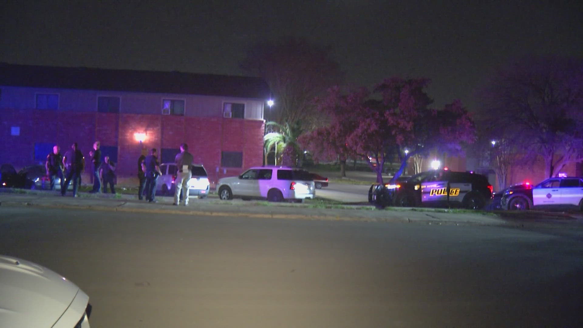 SAPD found the man slumped over his steering wheel with a gunshot wound to his neck.