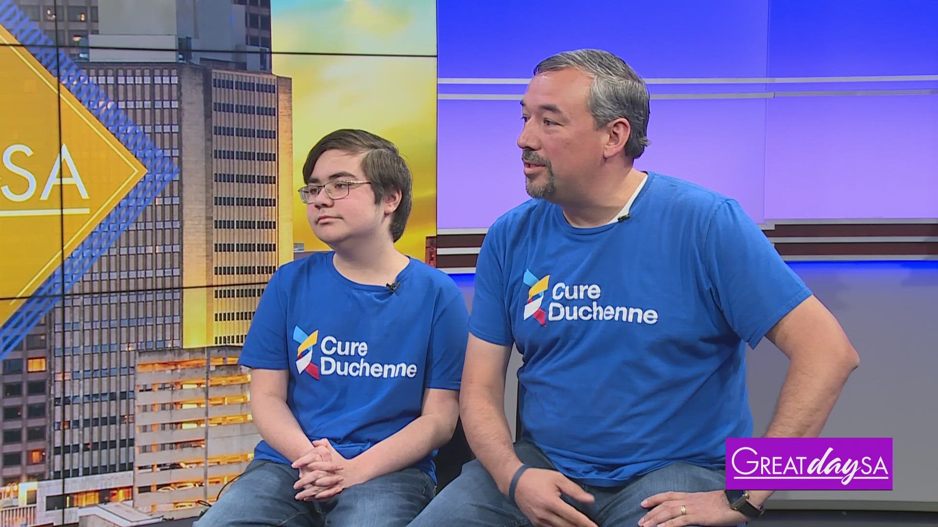 Ramiro & Joshua Munoz chat with Clarke about their fundraiser to help cure Duchenne.
