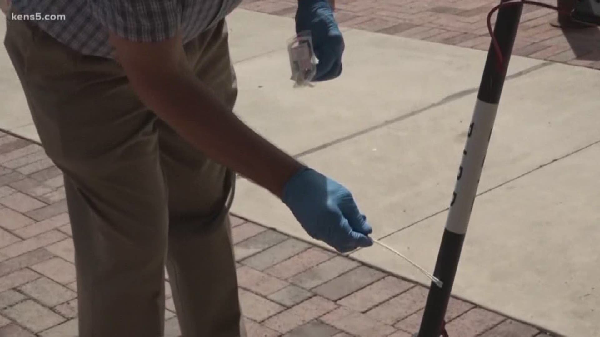 We had a local lab test different methods of San Antonio transportation to see how contaminated they were, and compared those results to what the public thought the dirtiest surfaces would be.
