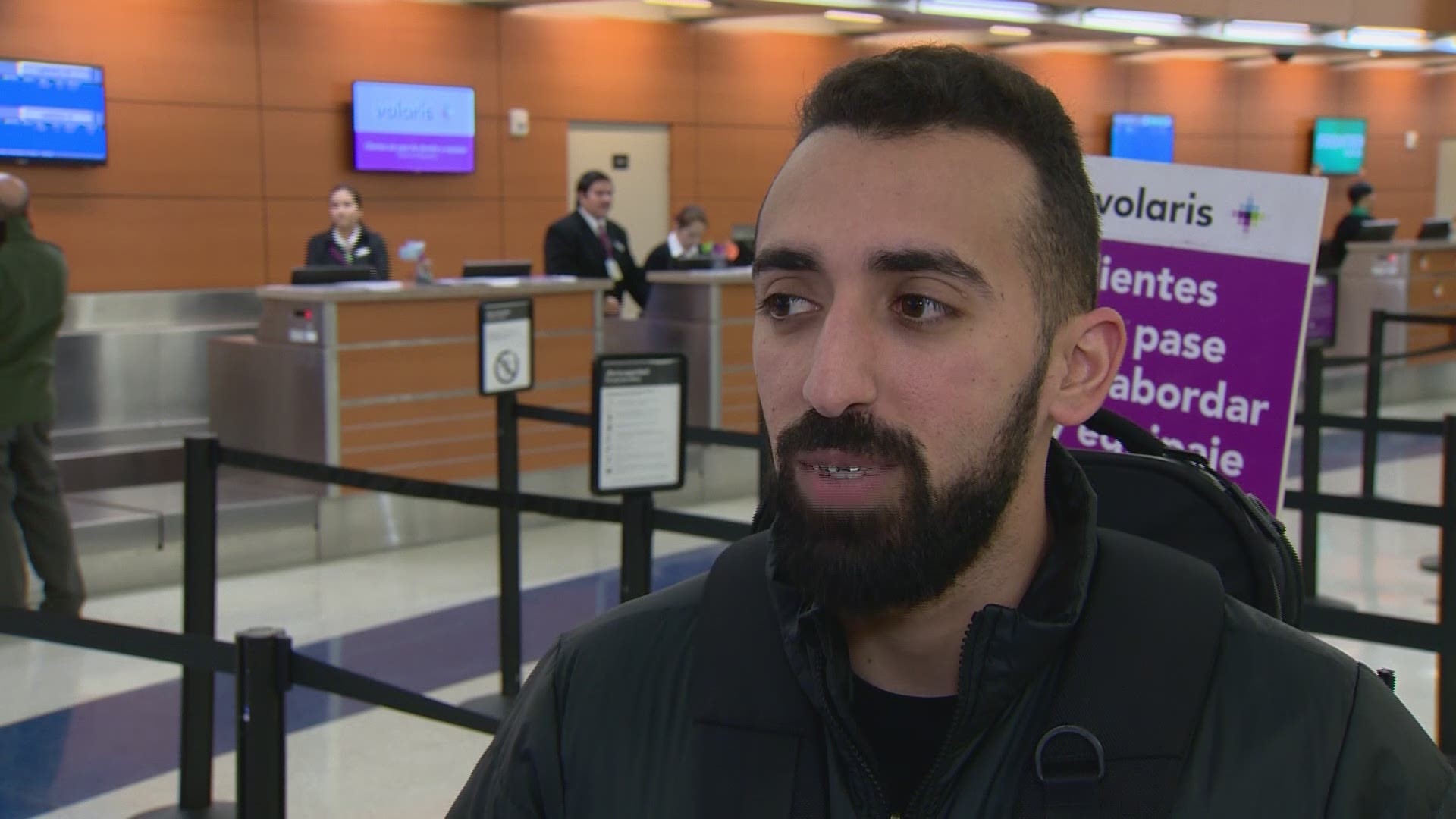 The San Antonio airport was quiet the day before Thanksgiving.