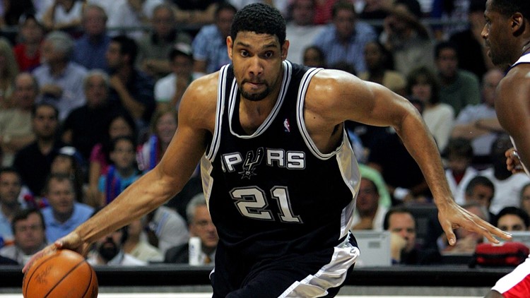 Tim Duncan, No. 5