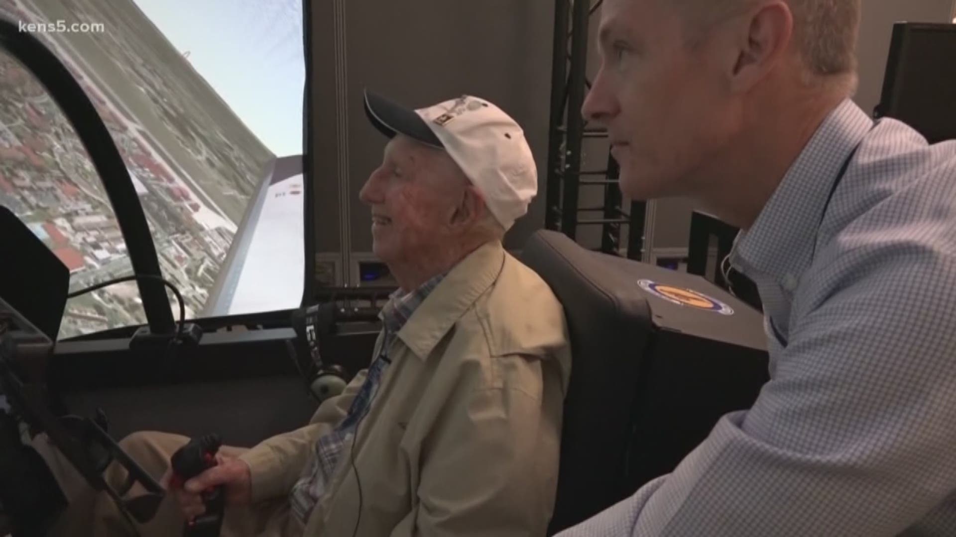 The past meets the present at Joint Base San Antonio's Randolph Air Force base. World War II fighter pilots meet the young aviators and take to the skies once again. Eyewitness News reporter Sharon Ko explains.