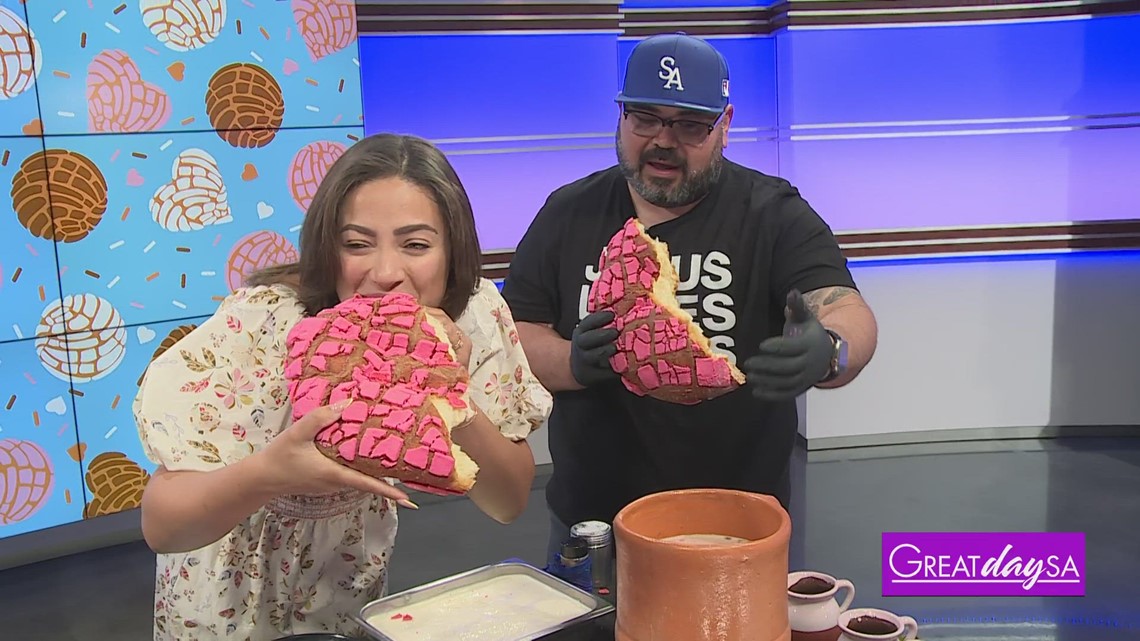 Giant Over-the-Top Conchas | Great Day SA | kens5.com