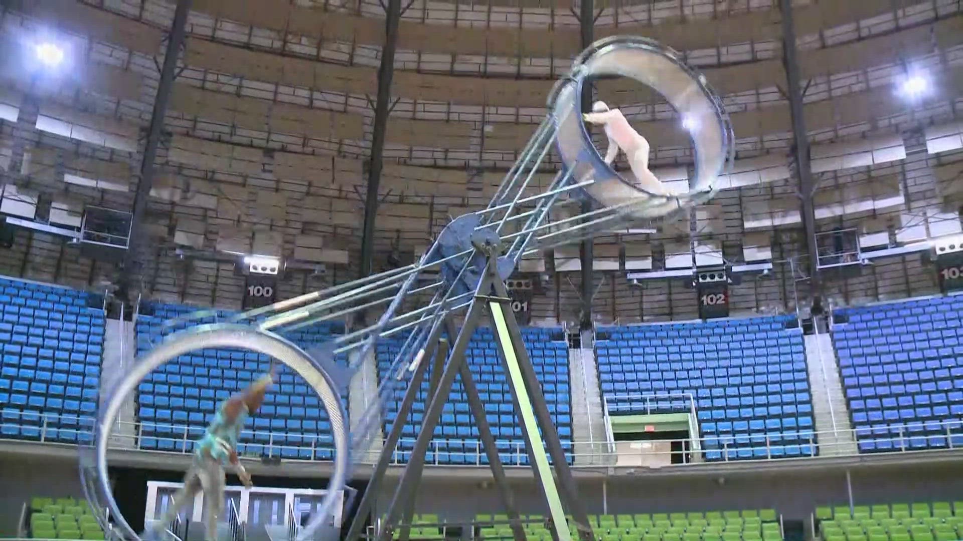 'Wheel of Death' Friday is opening night of Shrine Circus in San