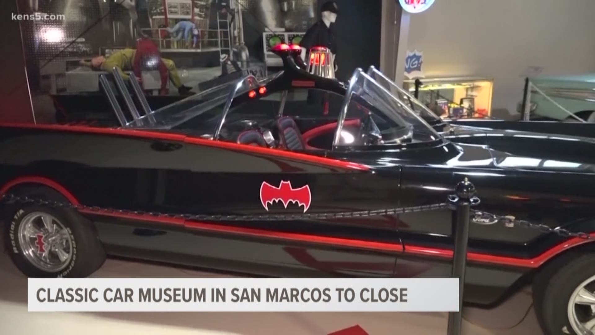 Classic car museum that has sat on I-35 in San Marcos closing after nearly a decade.