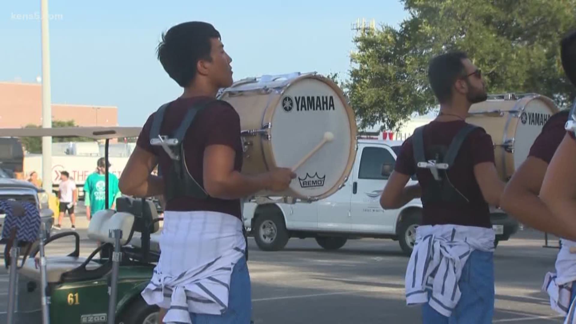 Dozens of the top drum corps from around the country gathered at the Alamodome today! It was quite a sight -- and definitely quite the sounds -- with music, costumes and plenty action! Videojournalist Jesse-Rey Huerta takes us there.