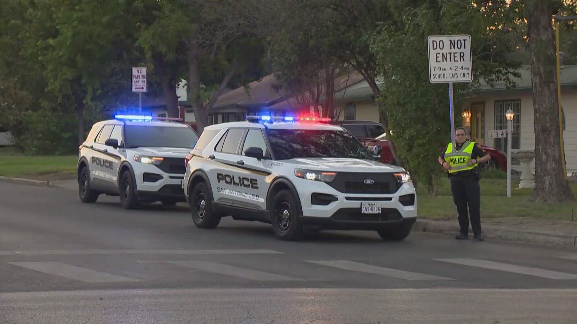 The call came in around 6:50 a.m. in the area of Babcock Road and St. Cloud.