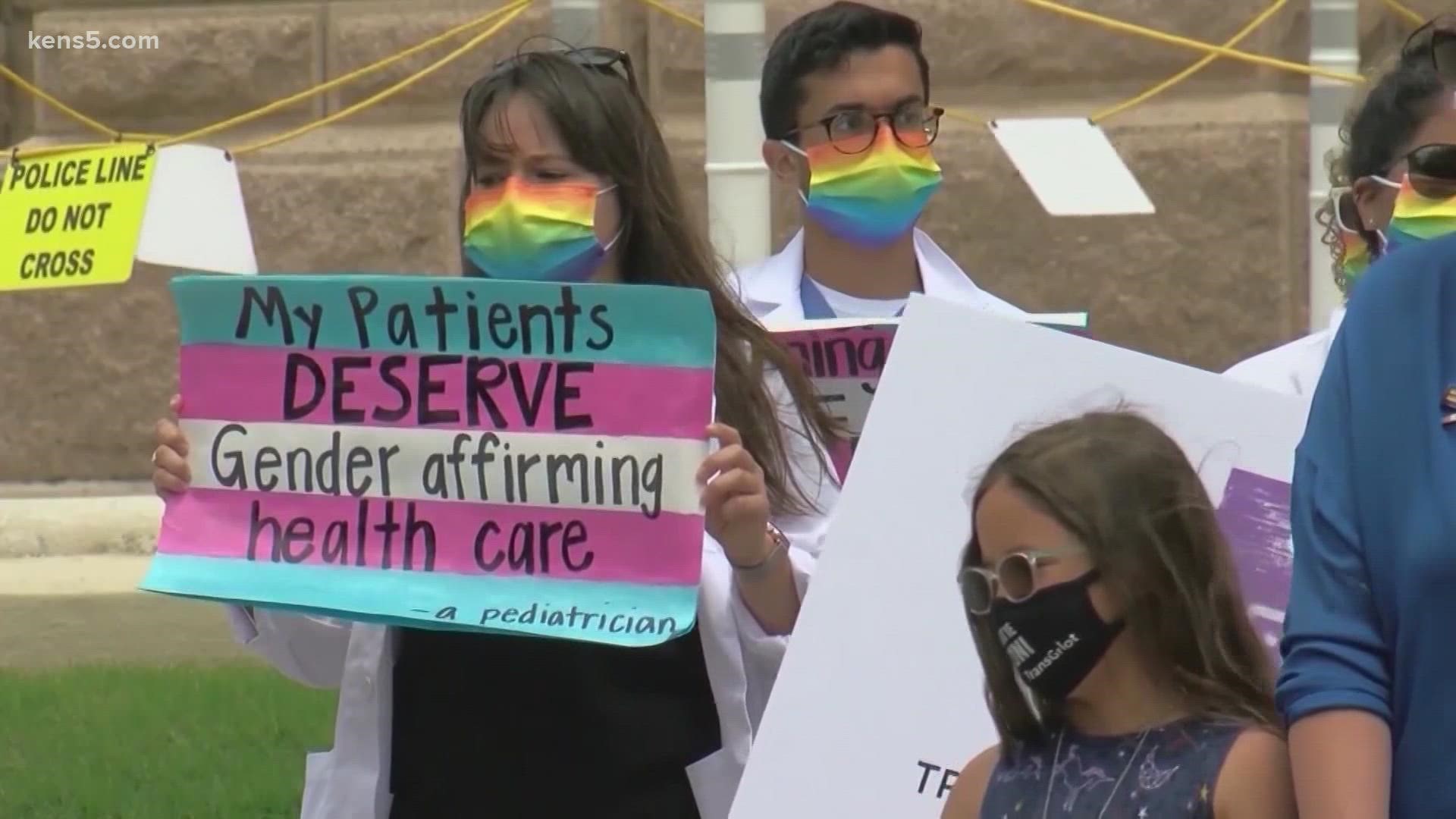 San Antonians react to transgender youth care