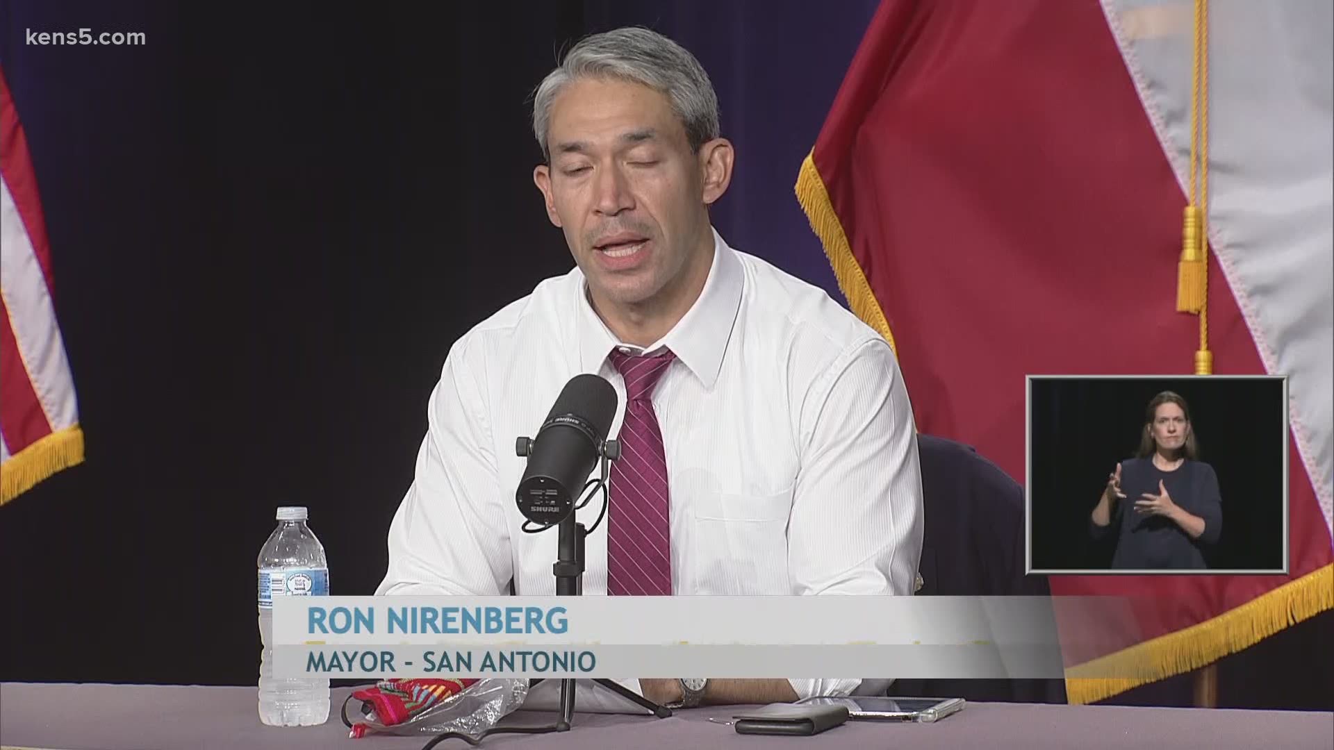 Mayor Nirenberg reported an additional 53 cases of coronavirus in Bexar County and one new death, bringing the local death toll to 72.
